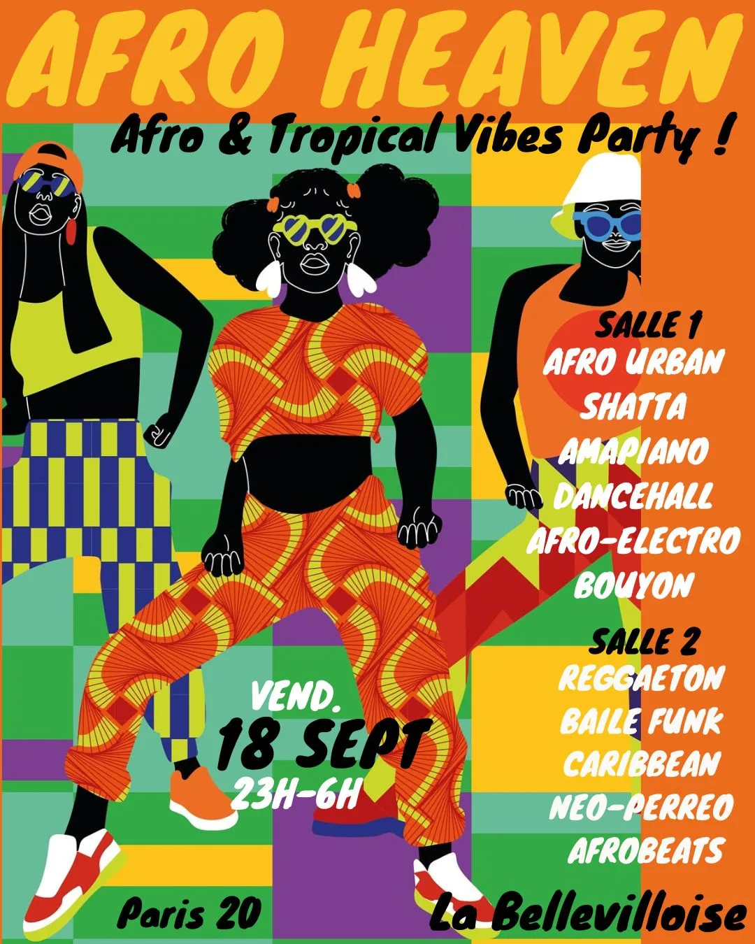 Afro Heaven - Afro & Tropical Vibes Party | 18.09.26