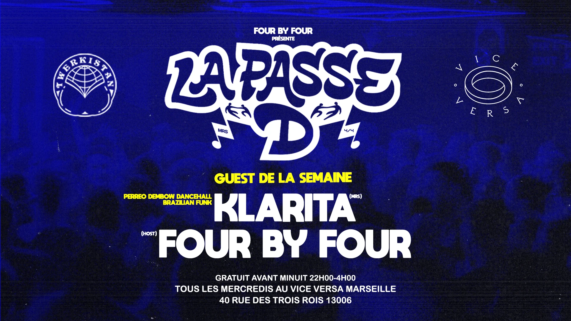 Four By Four Présente : La Passe D W/ Klarita