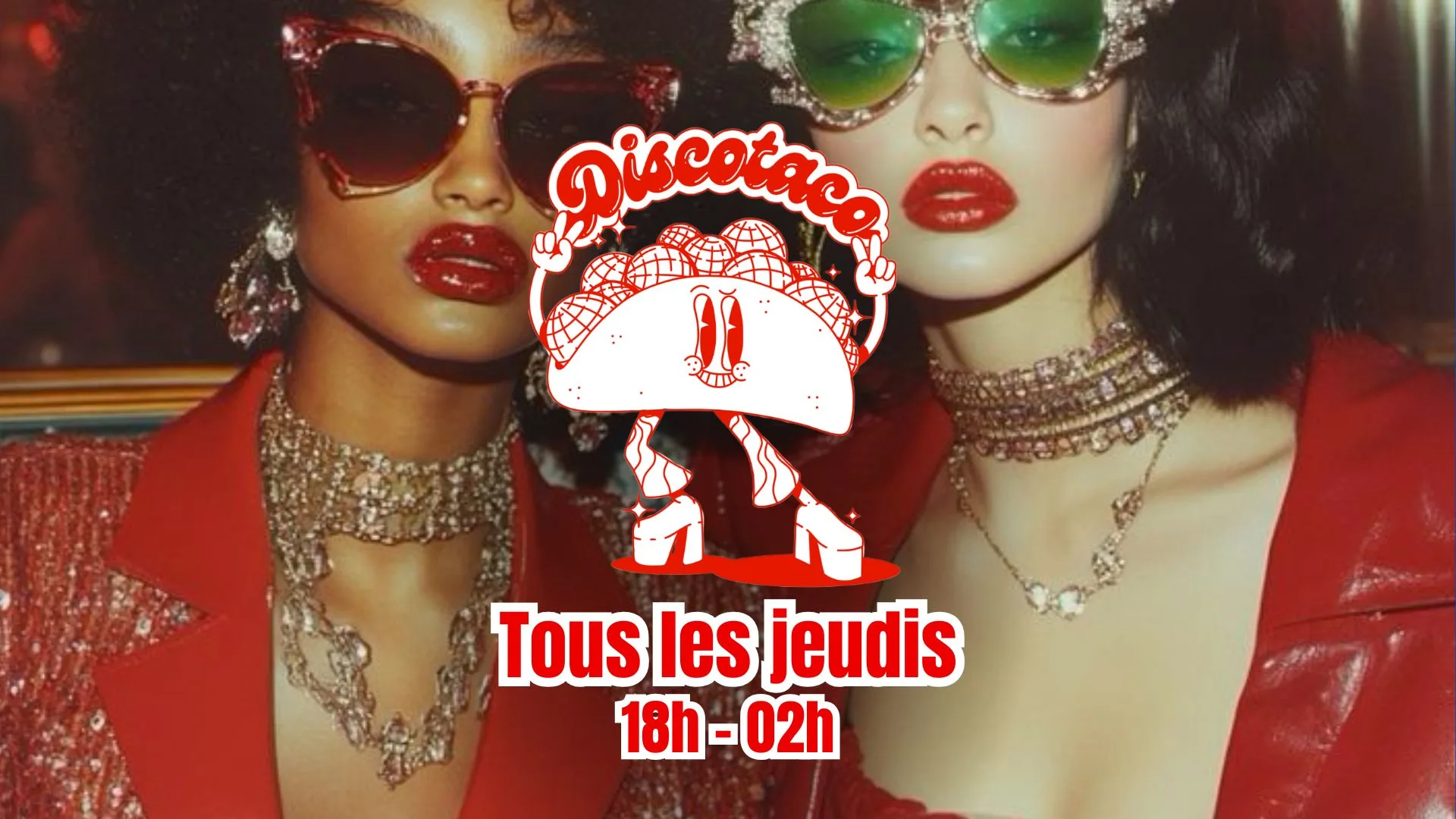 La Discotaco : Disco, Paillettes & Tacos !