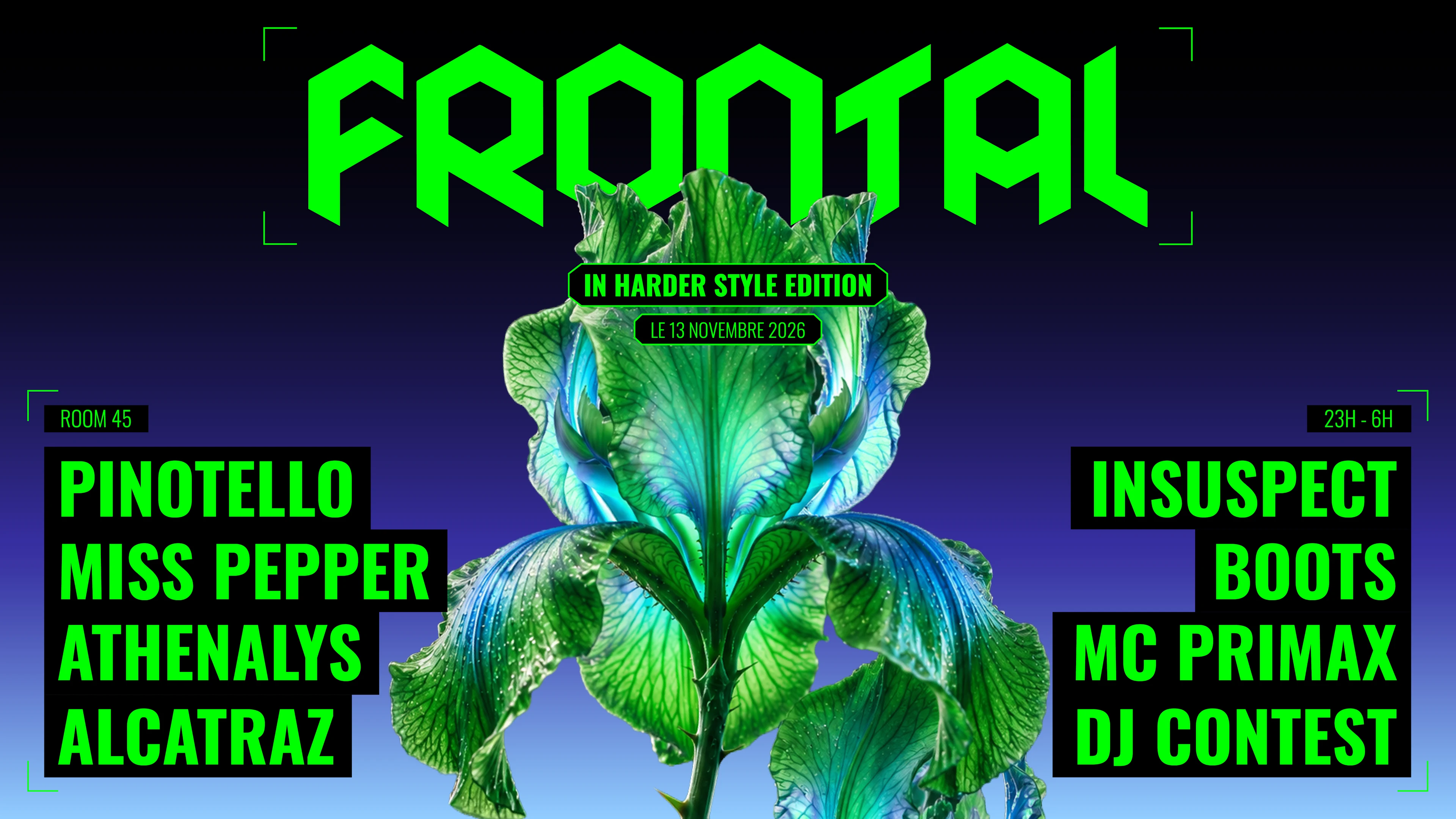 Frontal X Ihs : Pinotello, Miss Pepper, Insuspect, Athenalys