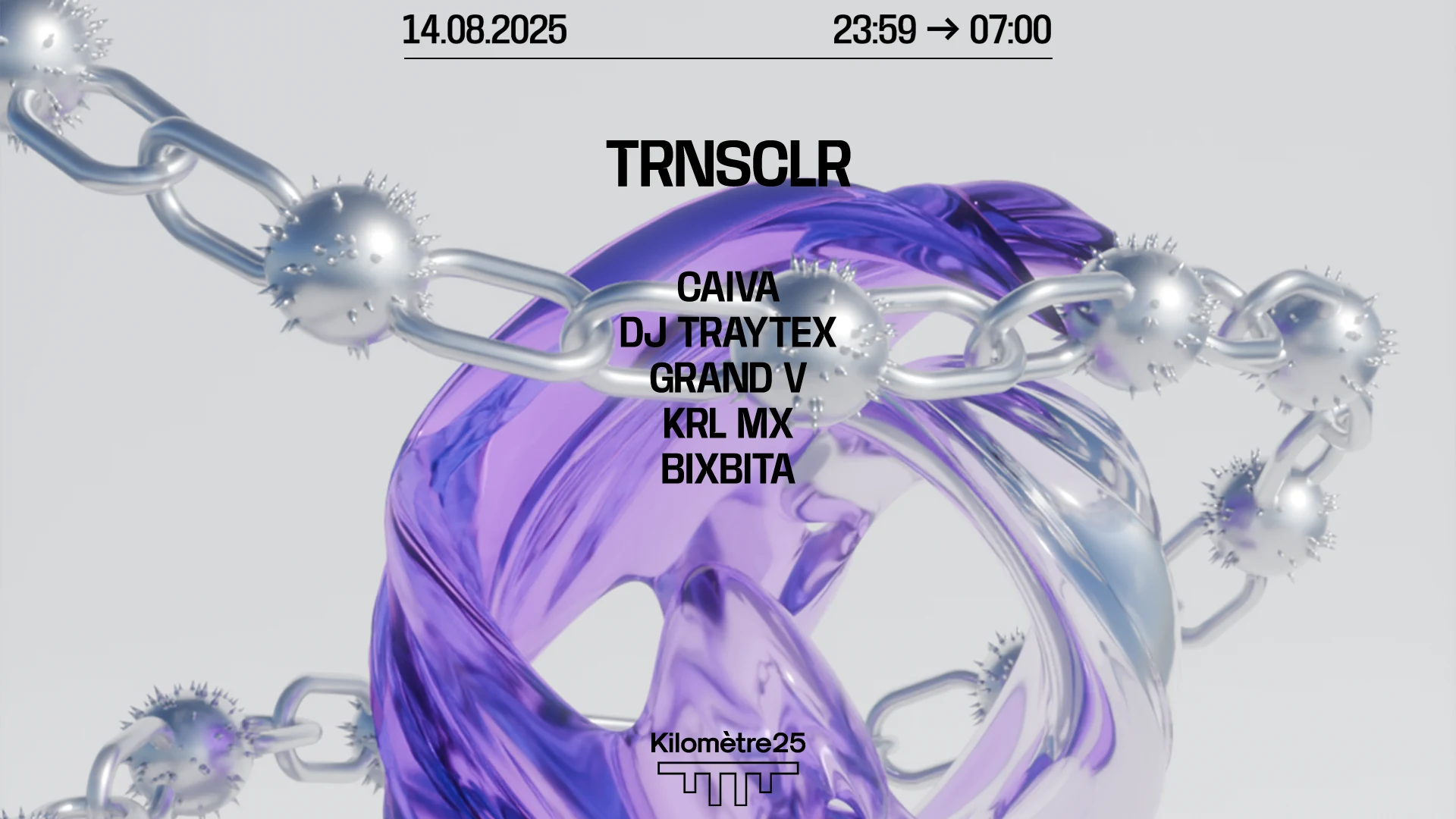 Trnsclr : Grand V, Krl MX, Caiva, Bixbita & Dj Traytex