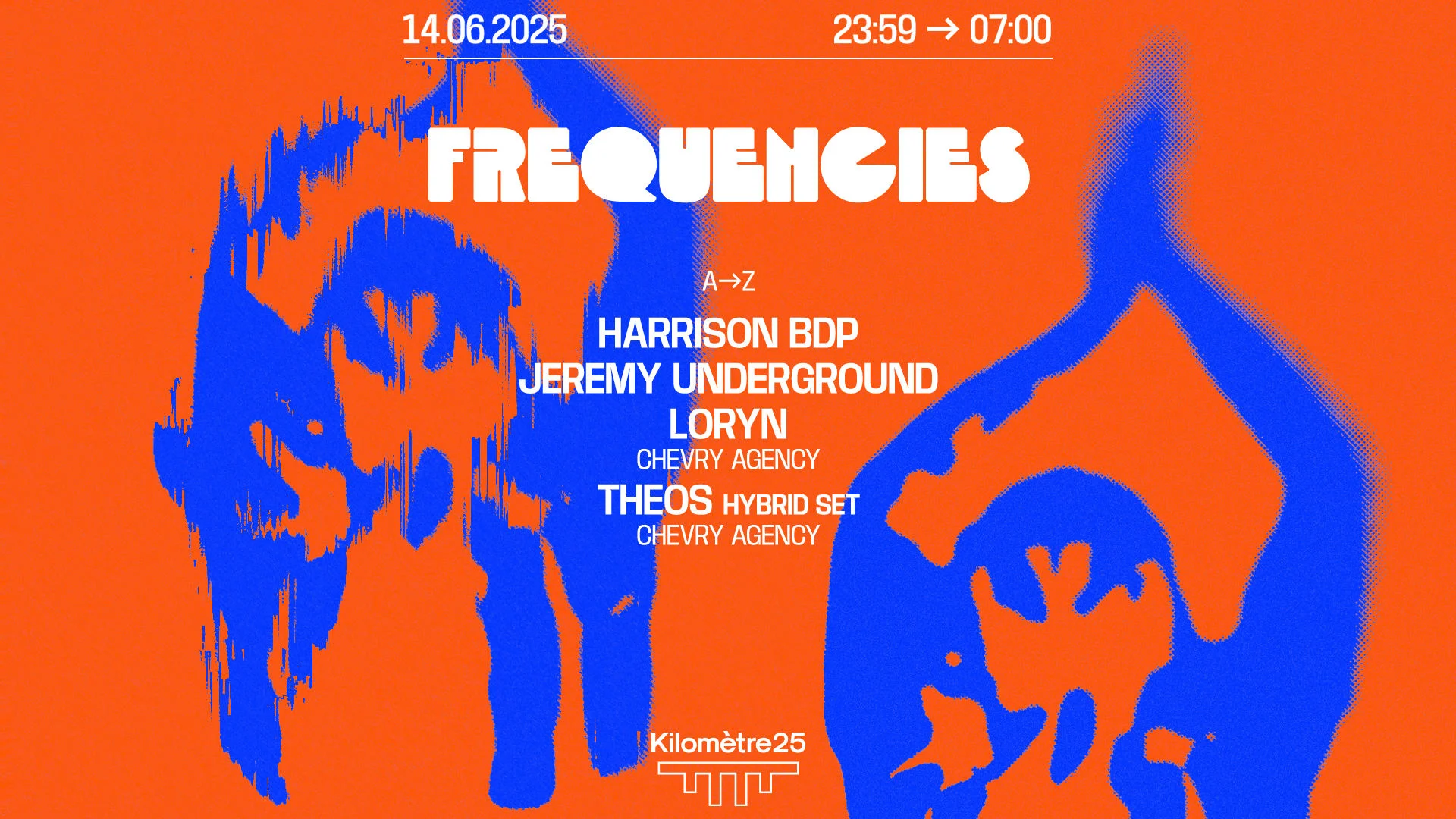 Frequencies : Harrison Bdp, Jeremy Underground, Theos, Loryn