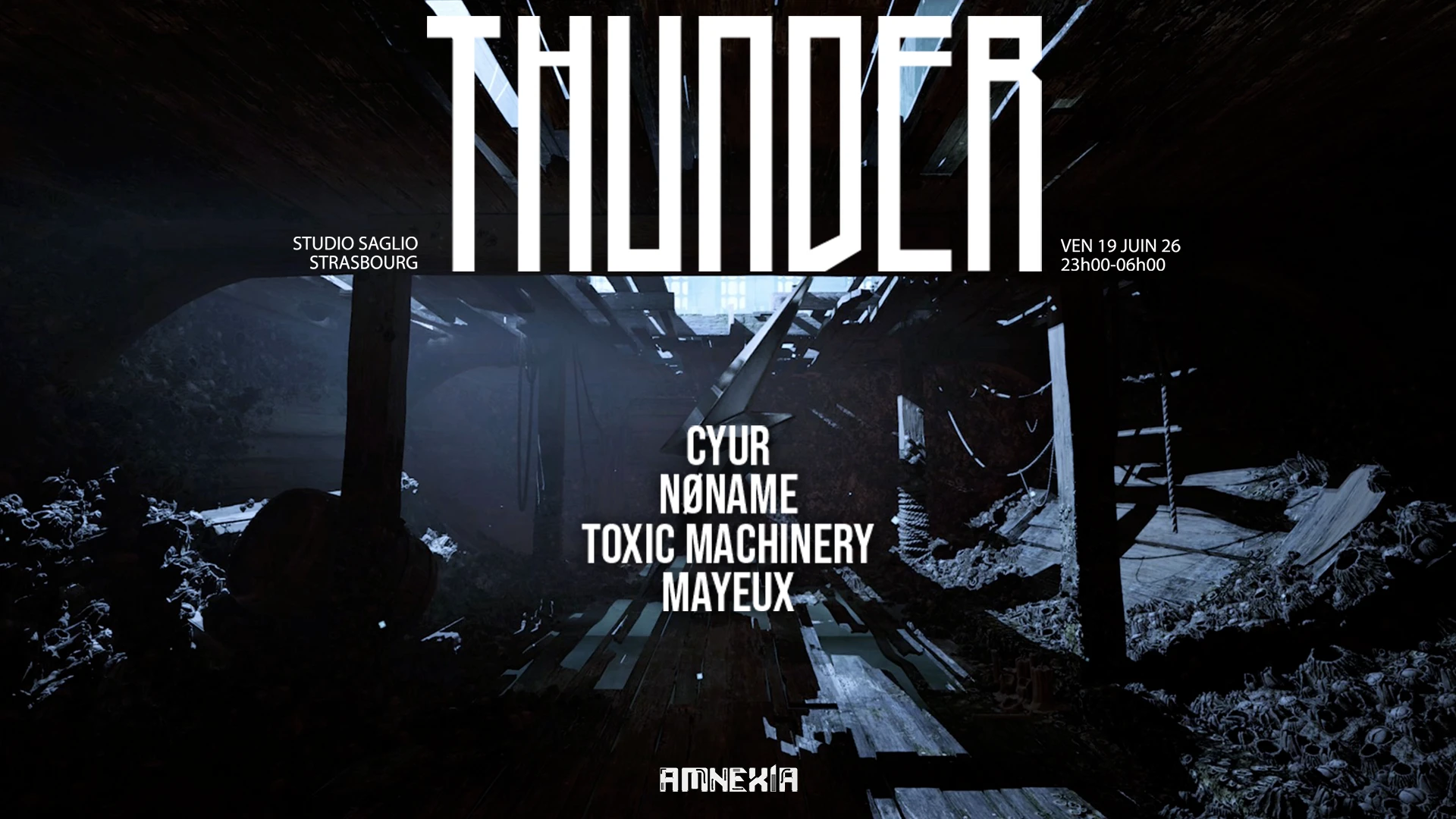 Thunder X Studio Saglio : Toxic Machinery, Nøname, Rdø