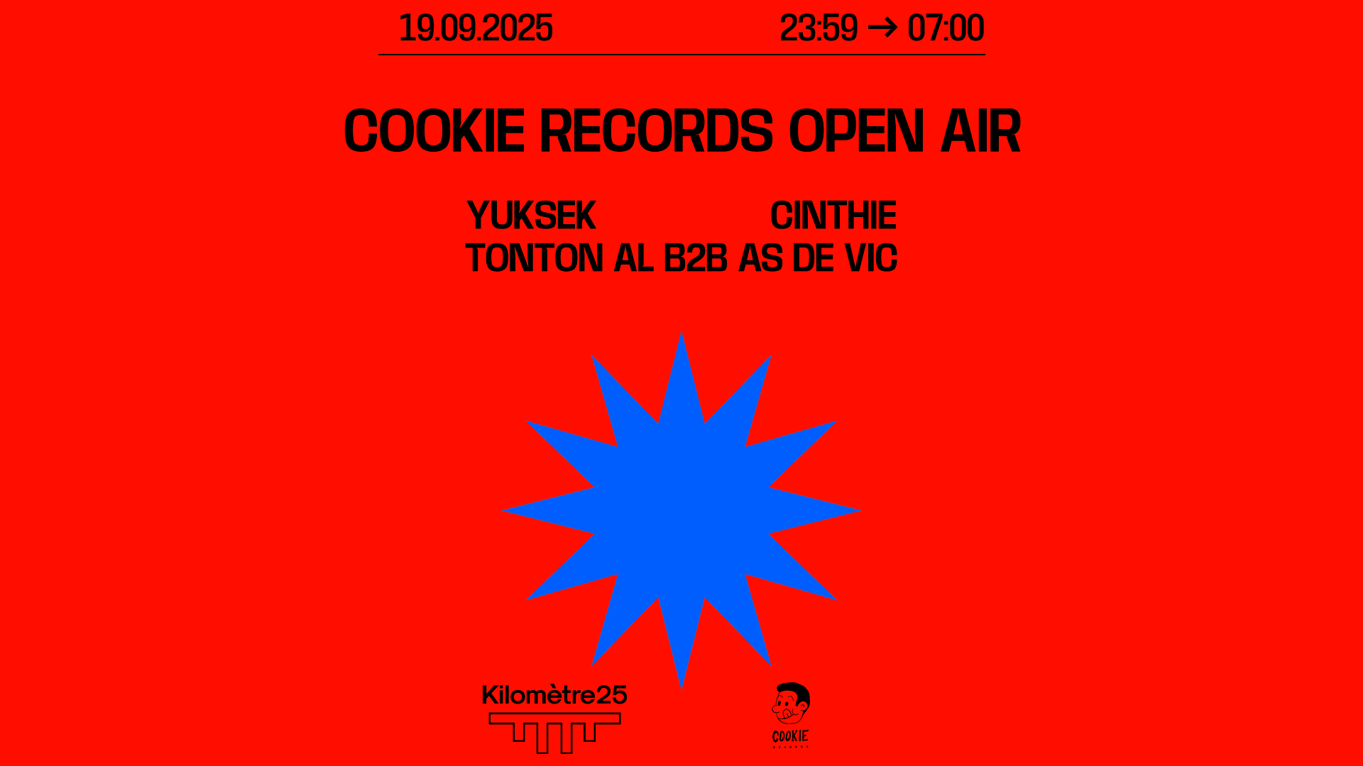 Cookie Records : Yuksek, Cinthie, As De Vic B2b Tonton Al