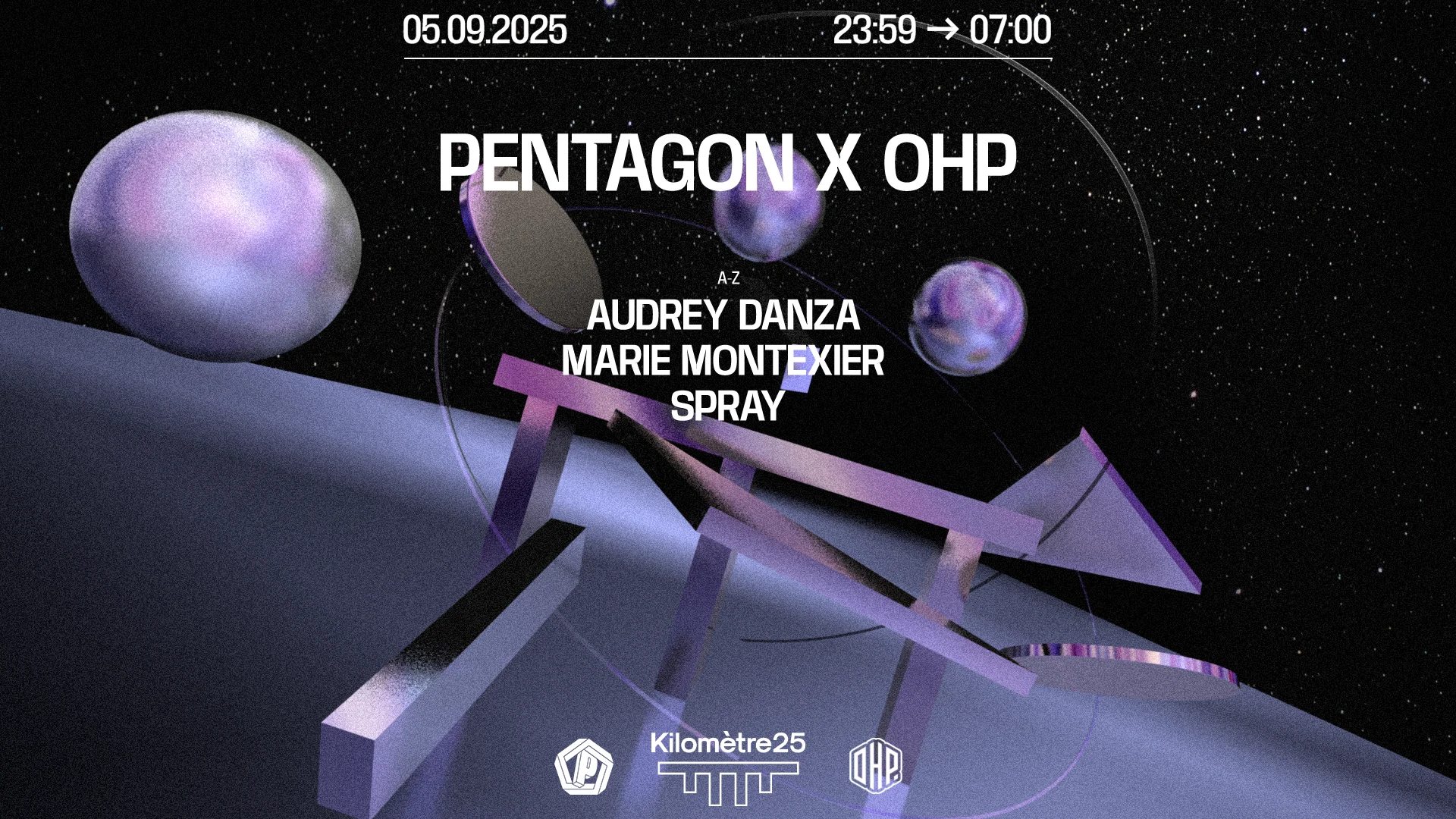 Pentagon X Ohp : Audrey Danza, Marie Montexier, Spray & More