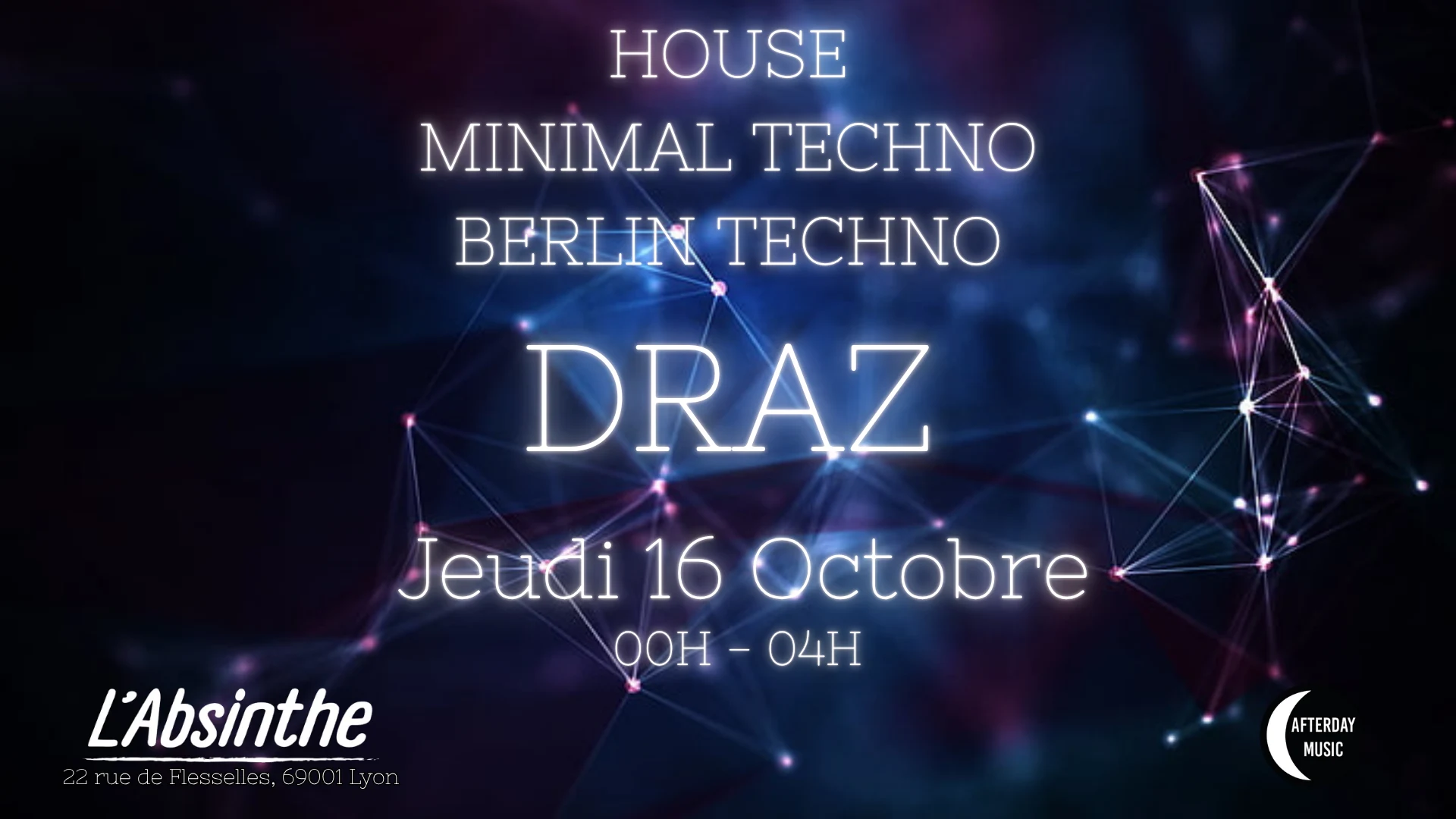 Jeudi Techno - Draz - Absinthe