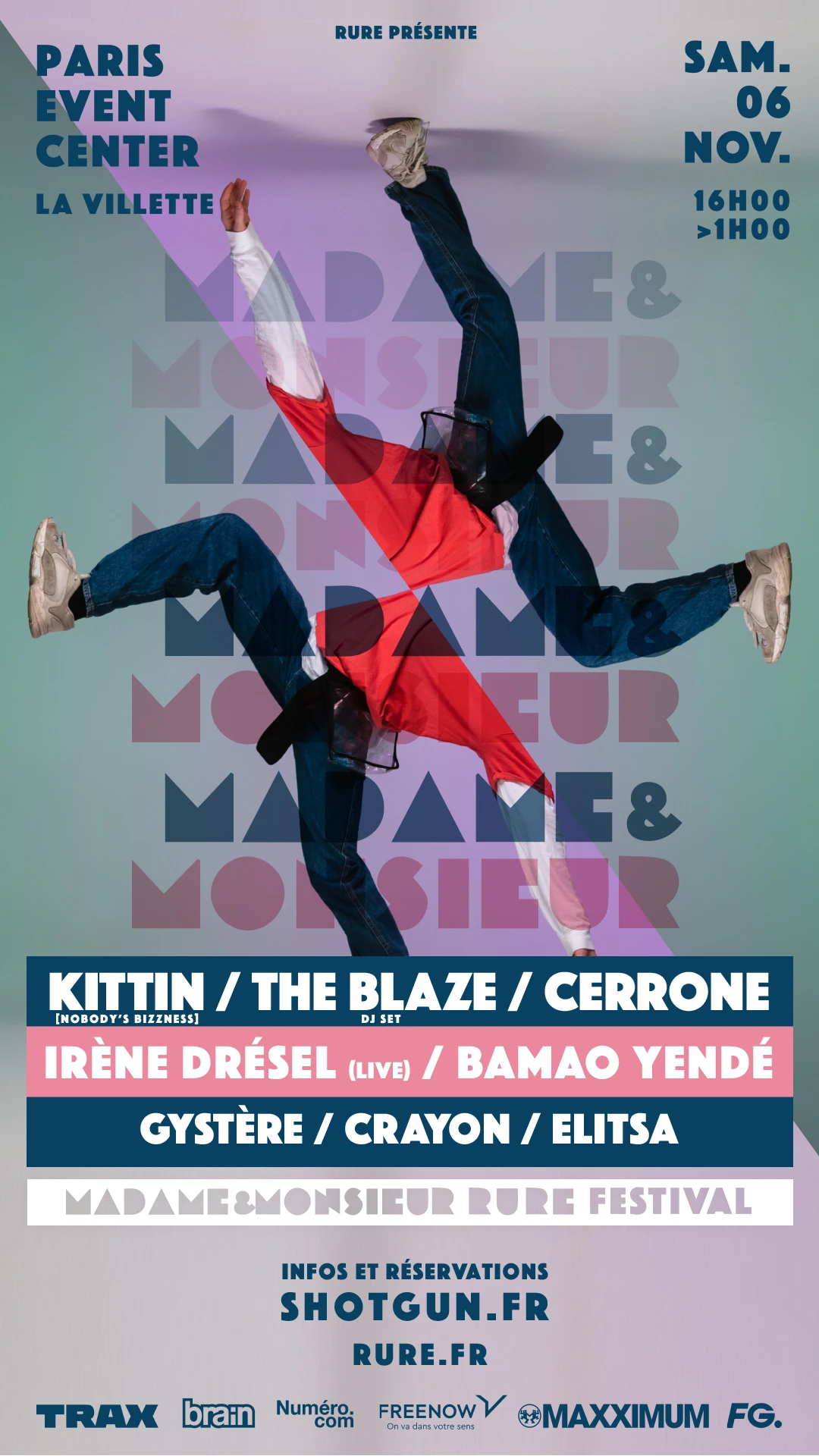 The Blaze, Kittin, Irène Drésel & Friends Au Pavillon Baltard