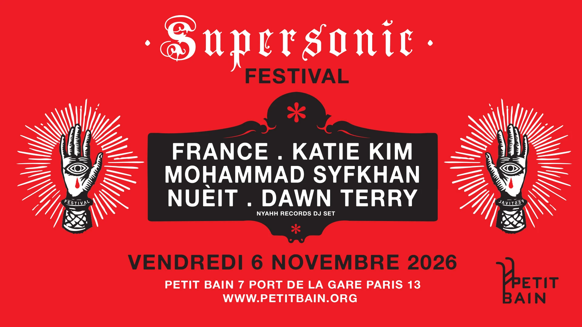 Rage Sacrée X Supersonic