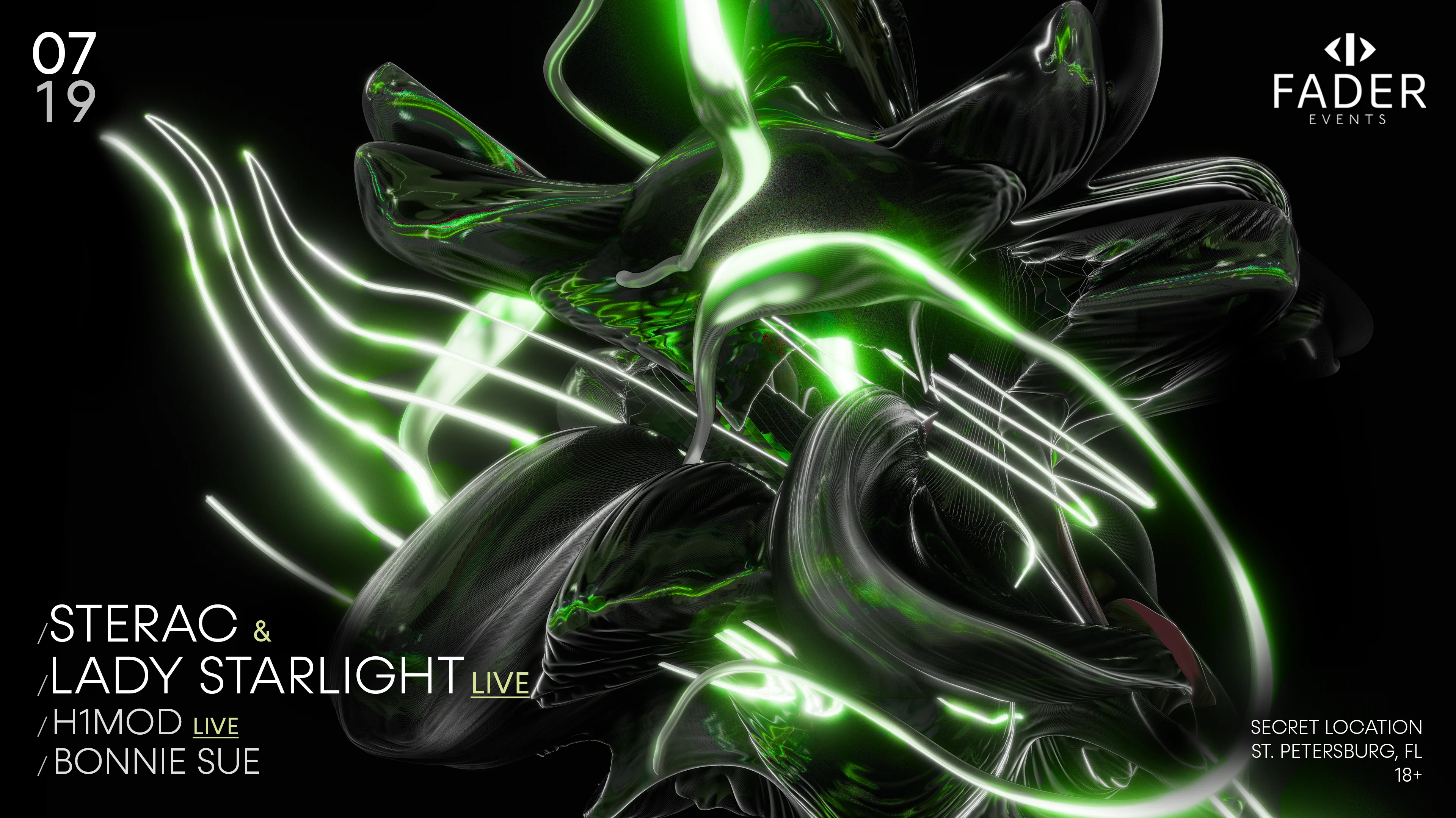 Sterac & Lady Starlight Live, H1mod, Bonnie Sue