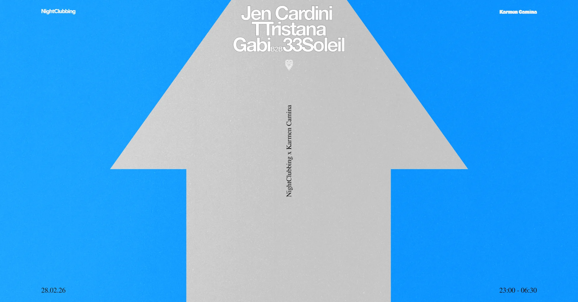 Klub Camina X Nightclubbing [Jen Cardini, Ttristana, Gabi&+]