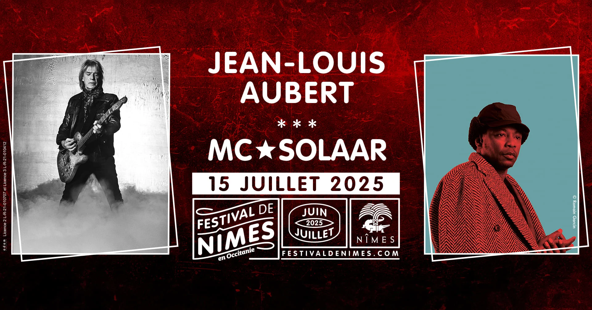 Jean-Louis Aubert + MC Solaar // Festival De Nimes 2025