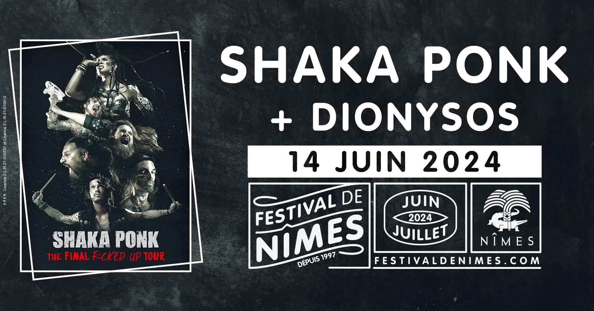 Shaka Ponk + Dionysos - Festival De Nimes 2024