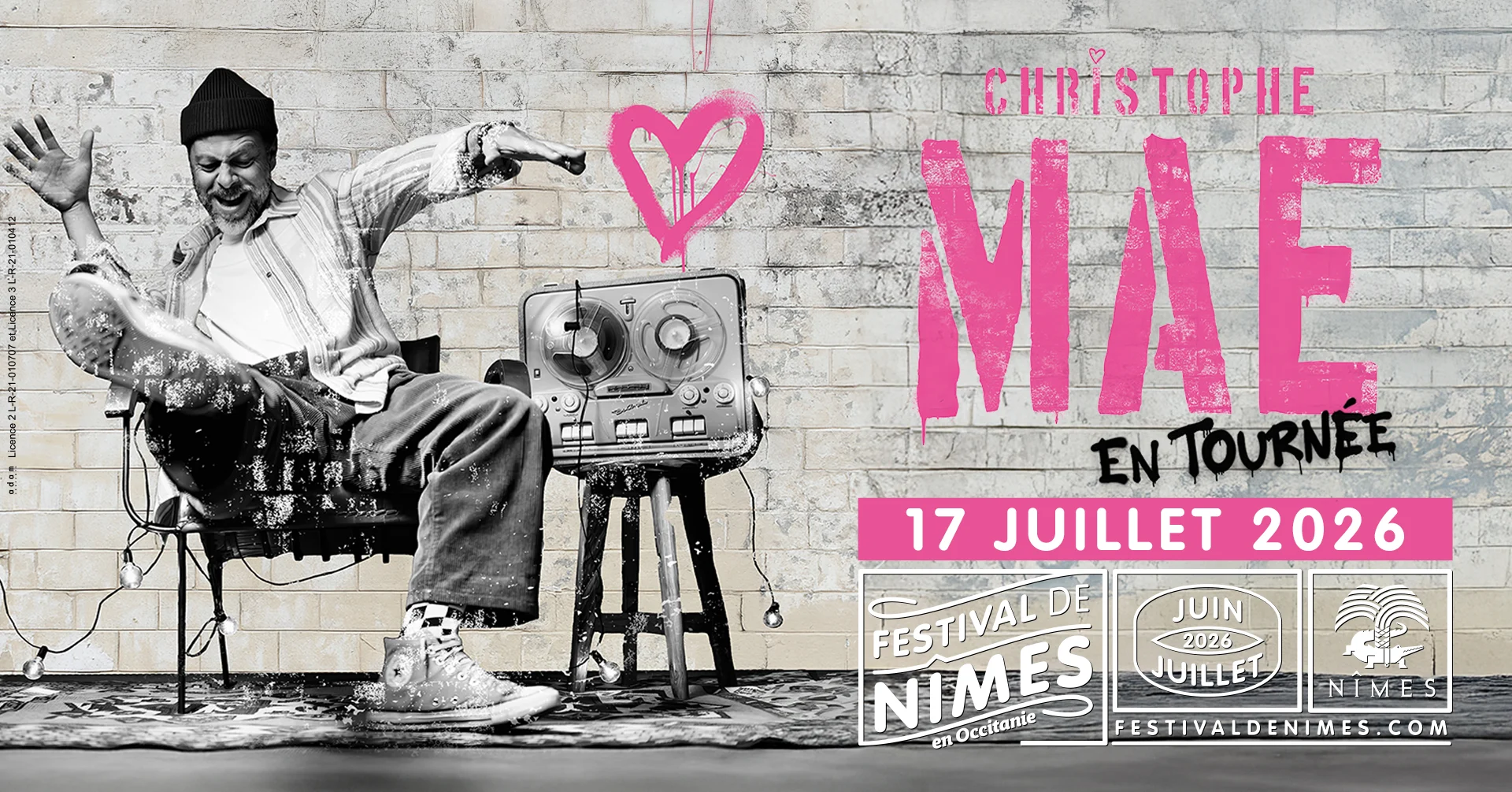 Christophe Mae - Festival De Nimes 2026