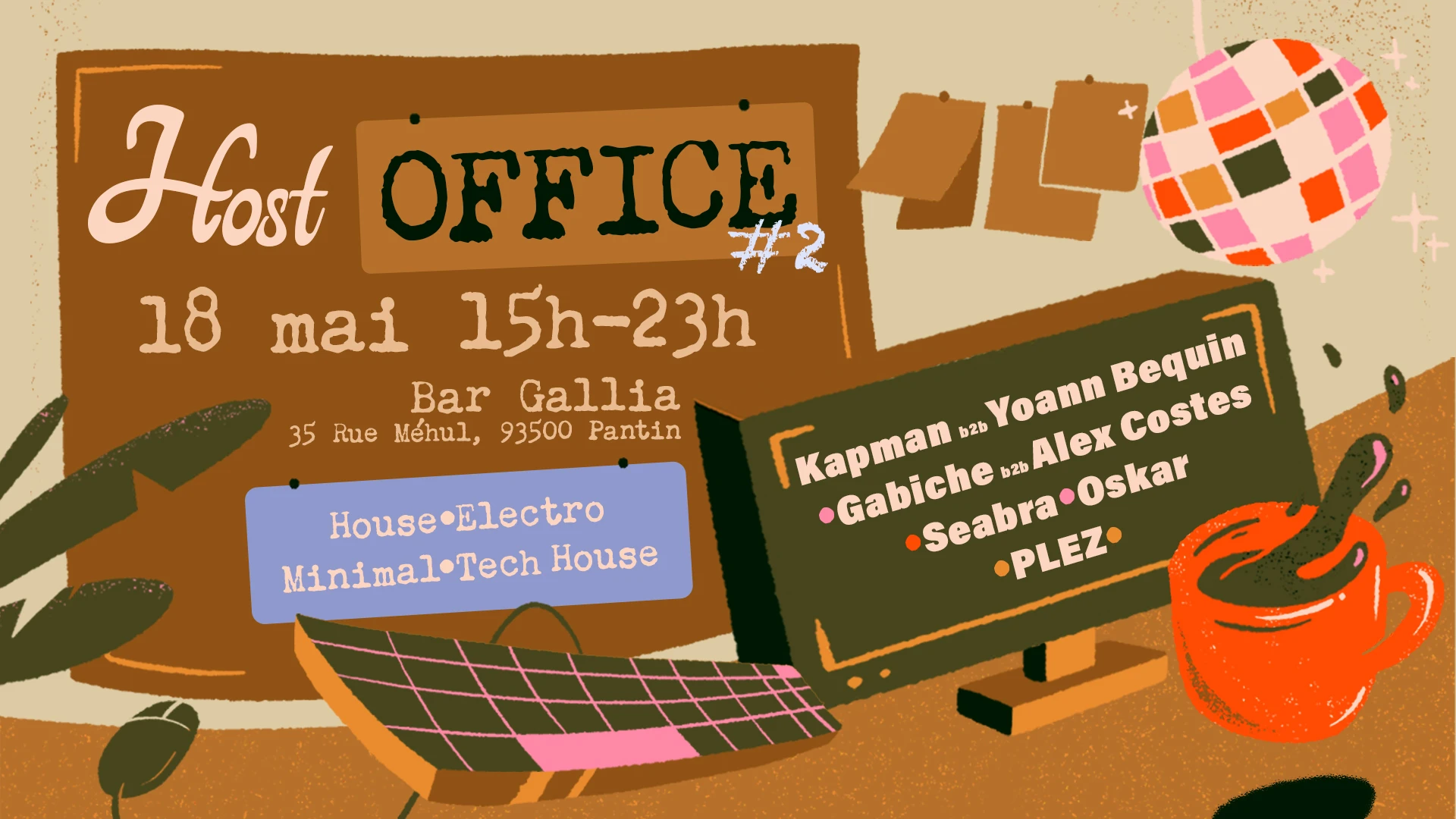 Host Office 2 - Nouveau Séminaire Électronique Au Bar Gallia