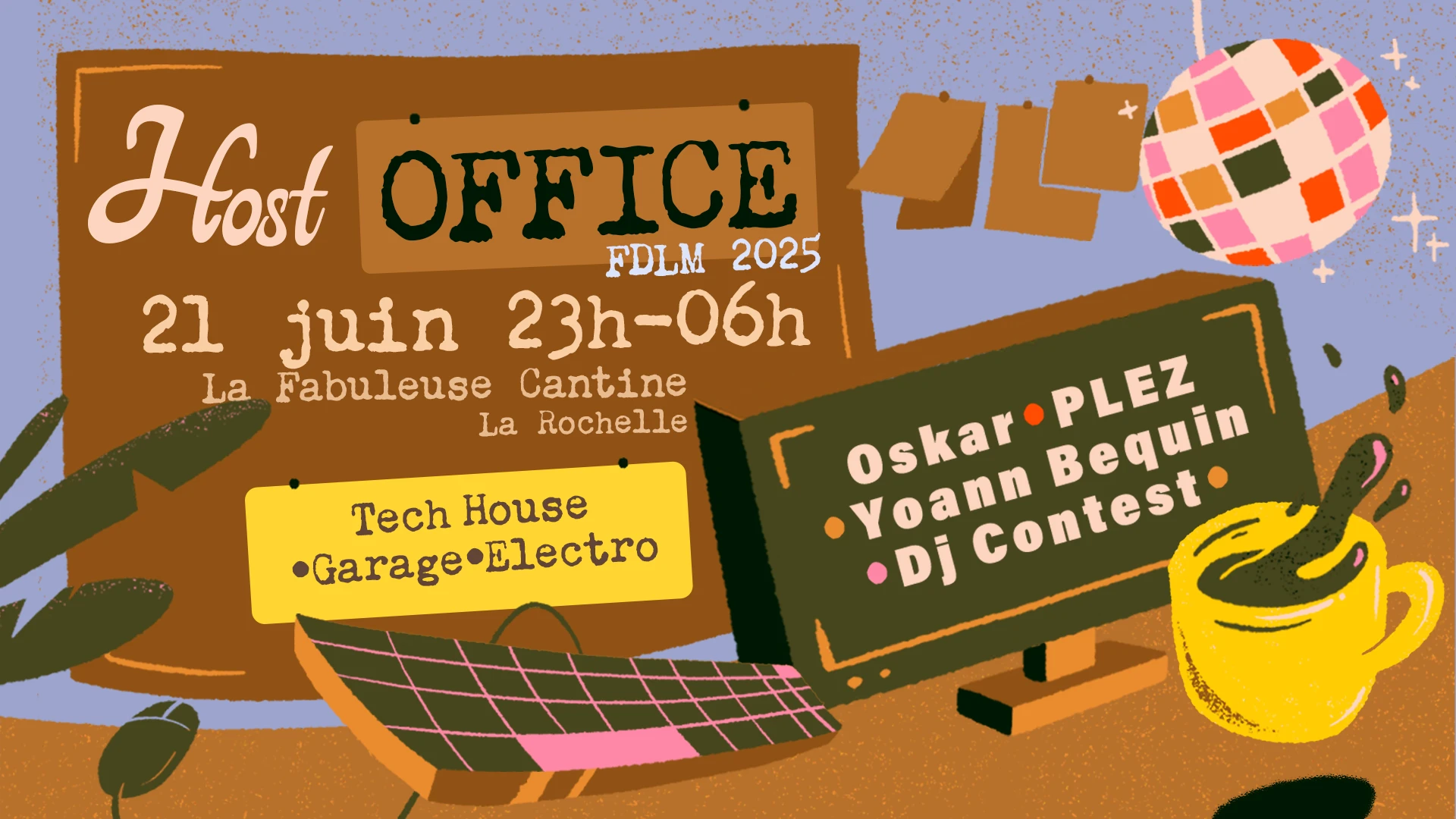 Host Office #3 : Fdlm X Cravates