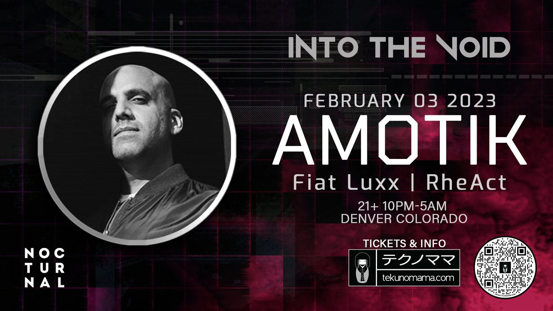 Into The Void With Amotik, Fiat Luxx, & Rheact