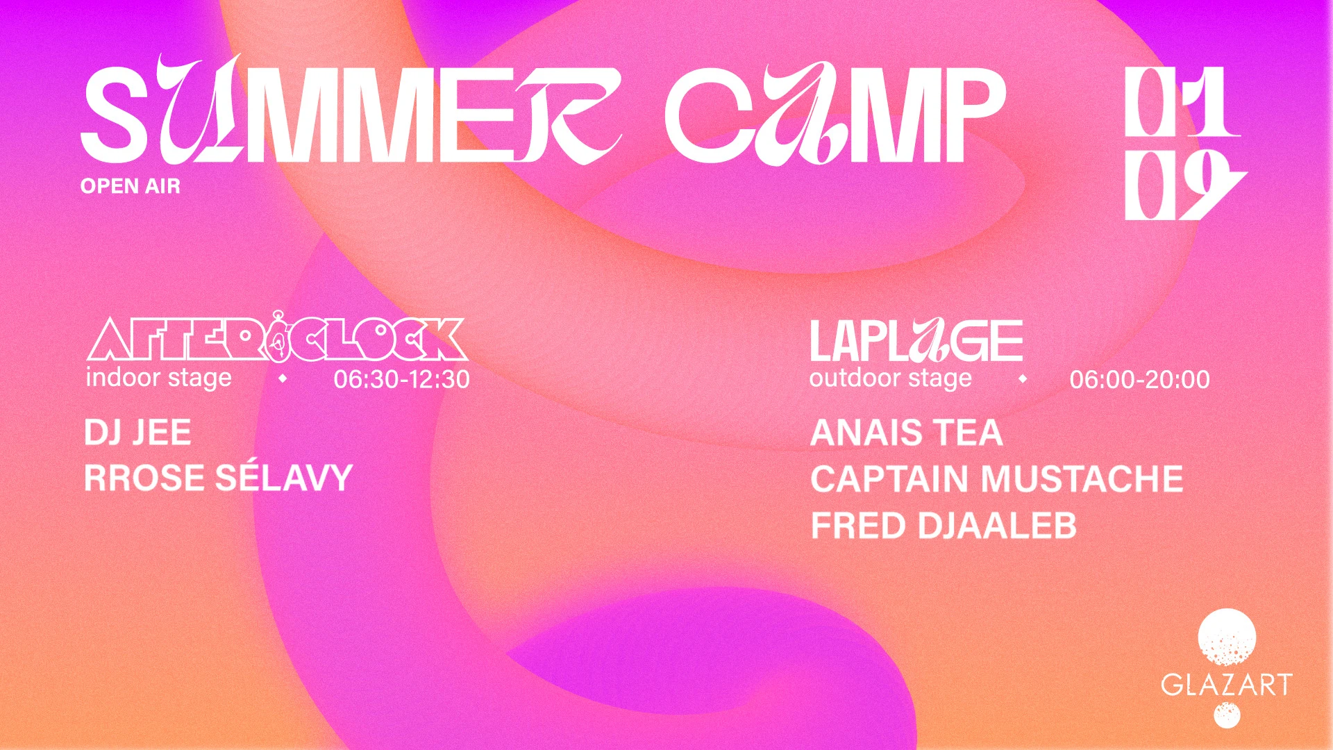 Summer Camp : After O'clock X Laplage #27 🐬🐚🍹(Open Air)