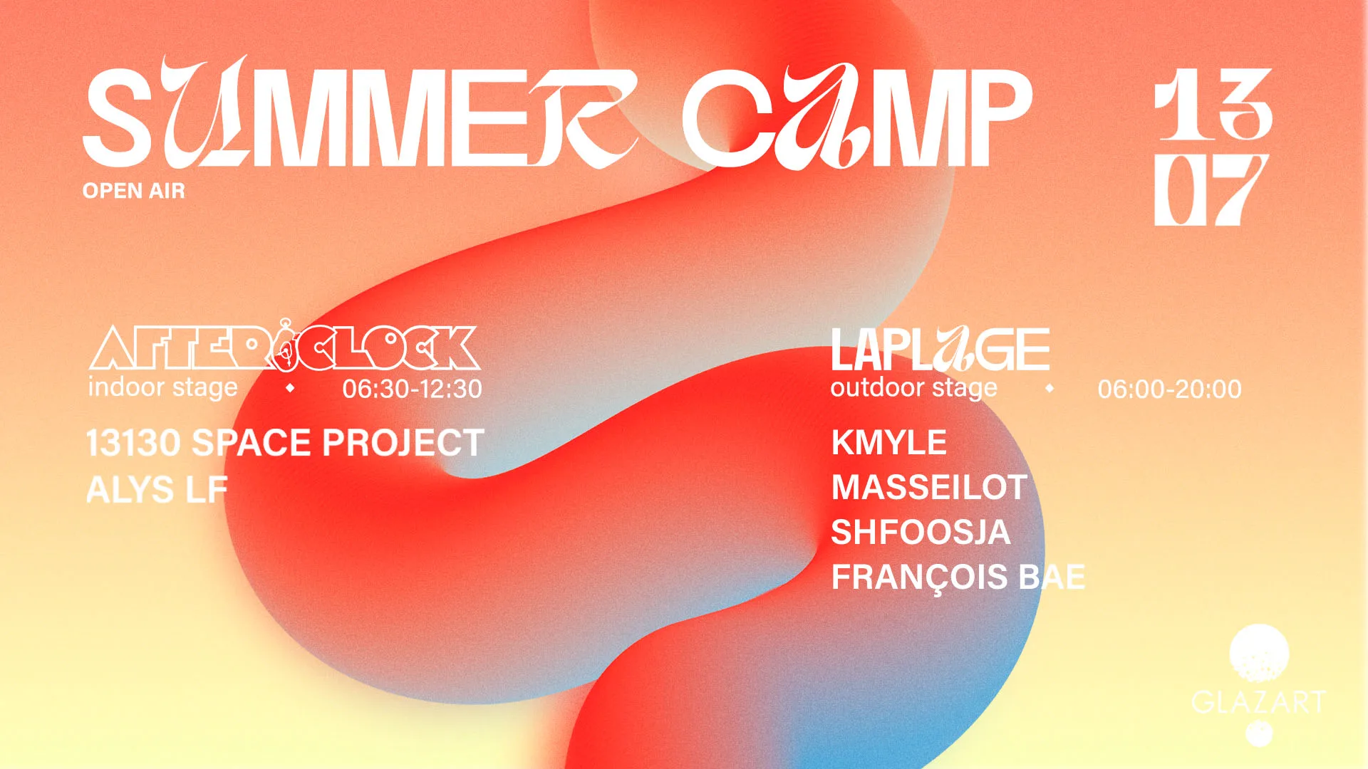 Summer Camp : After O'clock X Laplage #11 ⛱️(Open Air)