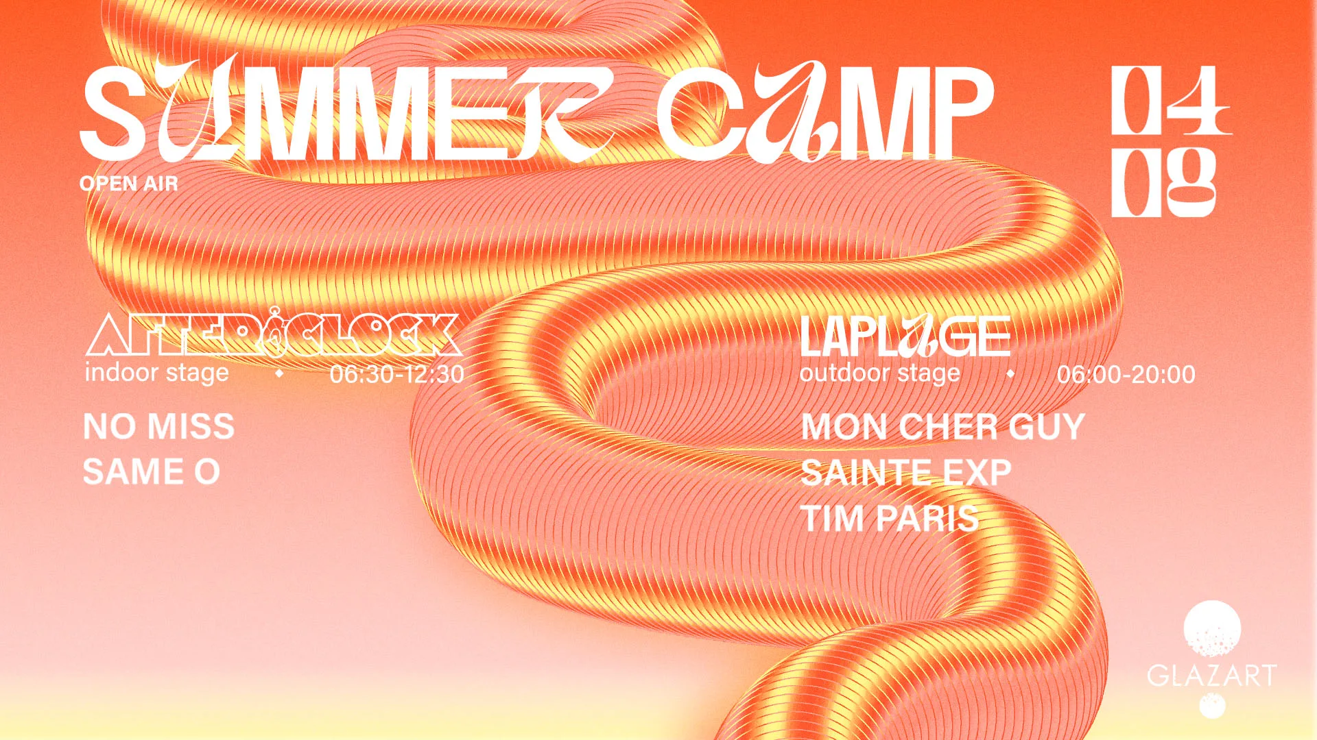 Summer Camp : After O'clock X Laplage #18 🍍🌻⛱️(Open Air)