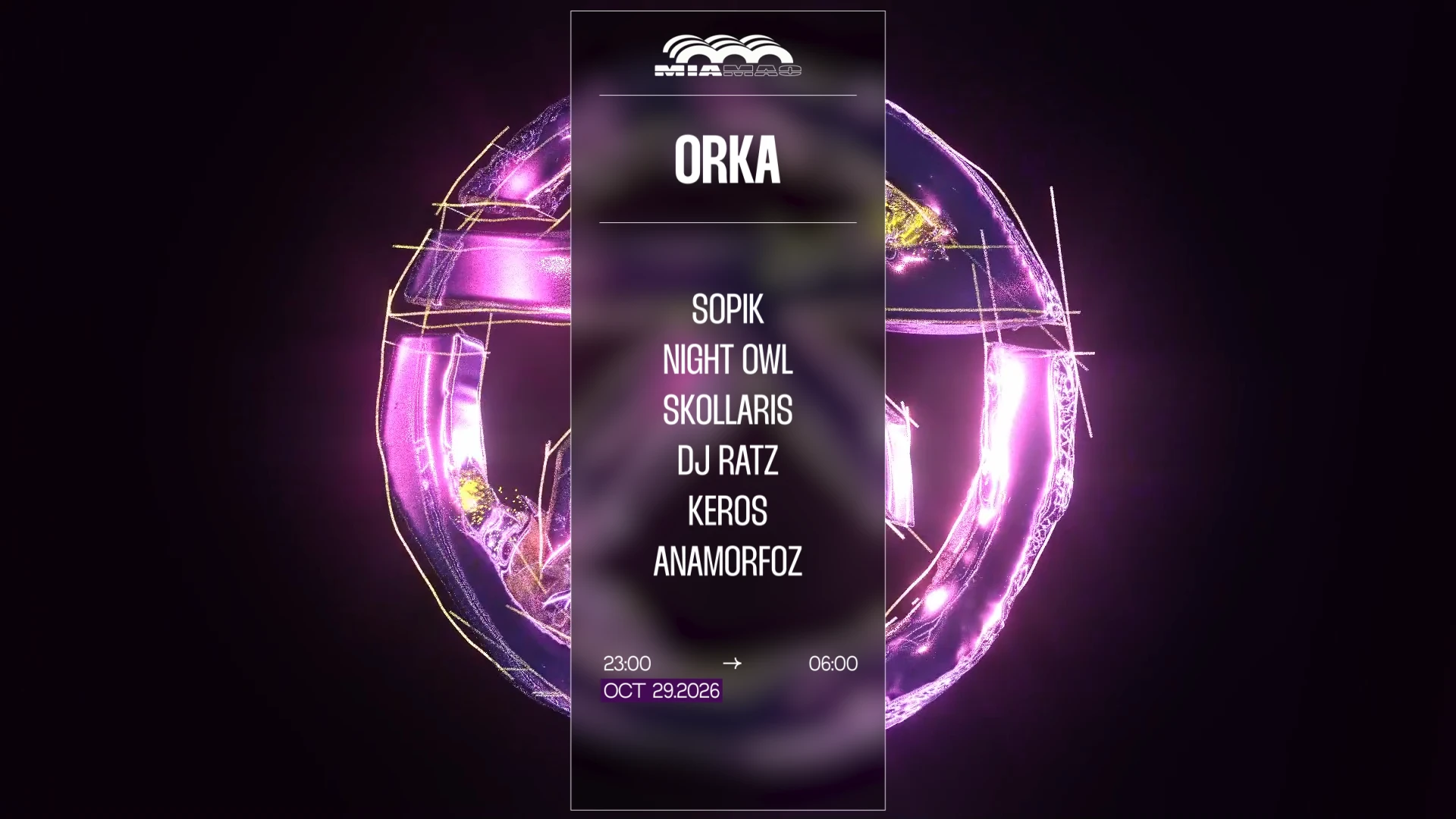 Orka : Sopik, Night Owl, Dj Ratz, Keros, Skollaris