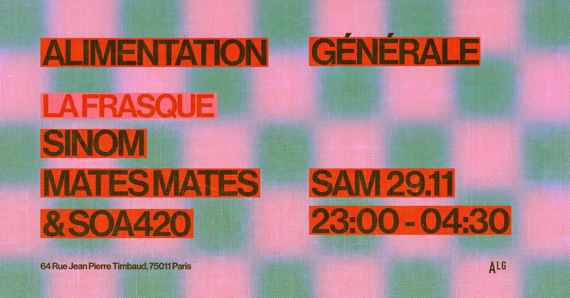 La Frasque : Soa420, Sinom, Mates Mates
