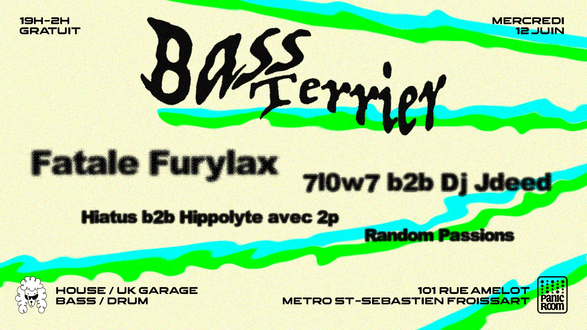 Bass Terrier - À La Niche X Panic Room