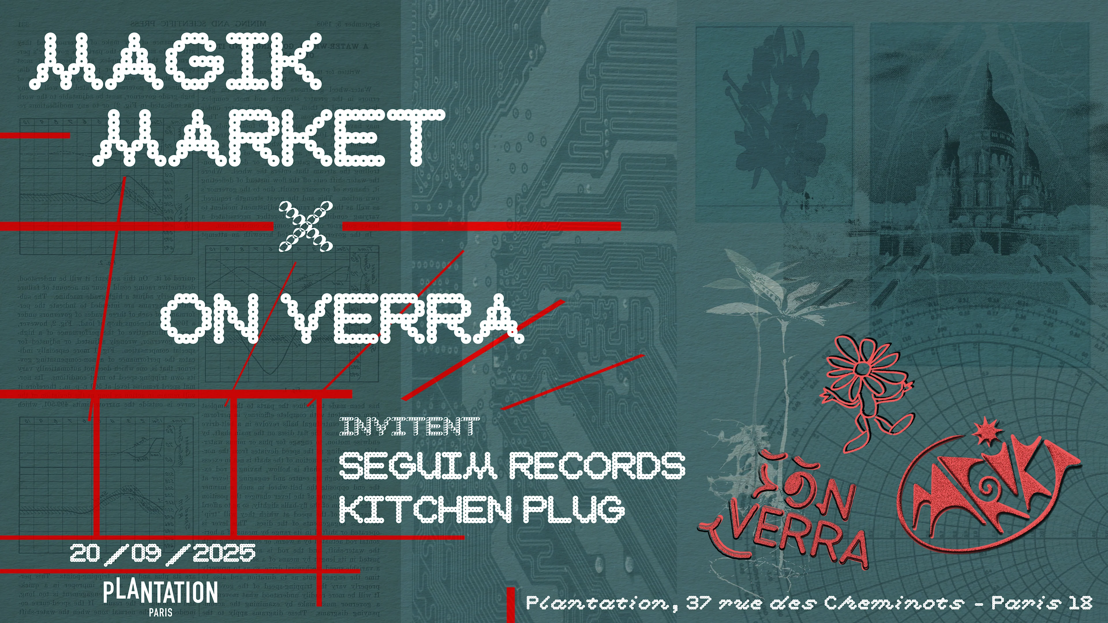 Magik Market X On Verra : Seguim Records & Kitchen Plug