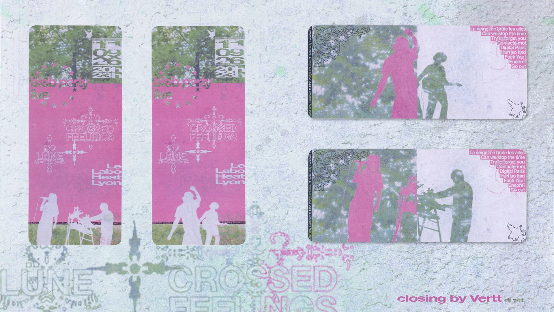 Blob Party Live - Crossed Feelings X Lüne