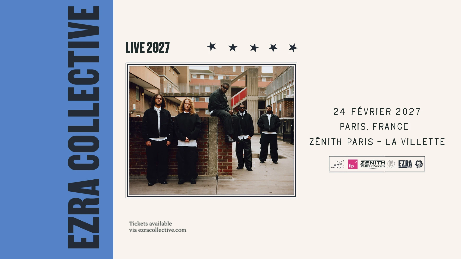 Ezra Collective + Joy (Anonymous) @ Zenith Paris-La Villette