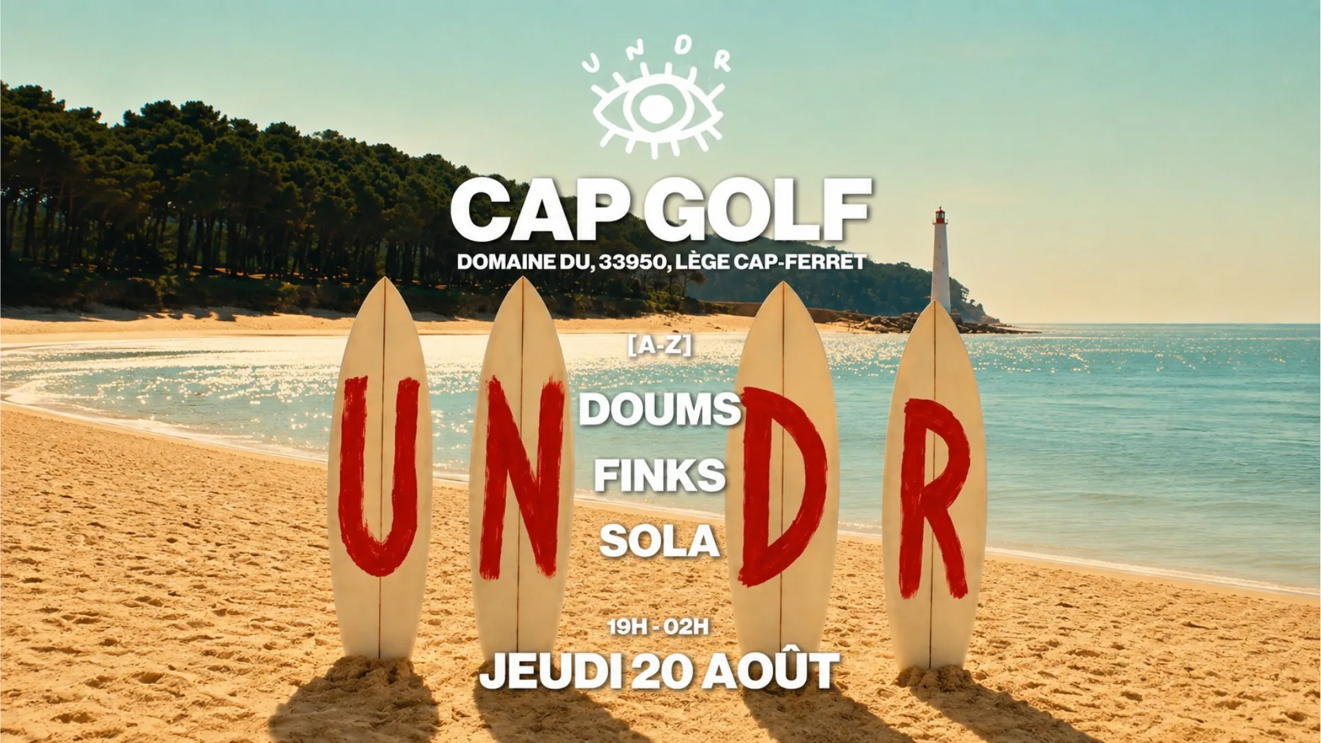 Undr Open Air 3 - Cap Golf