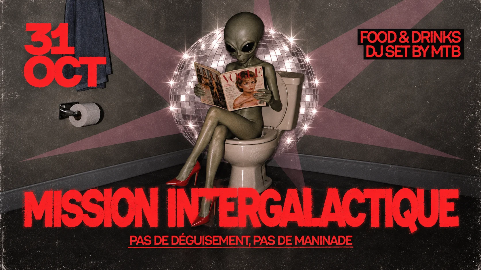 Mission Intergalactique - Soirée Halloween