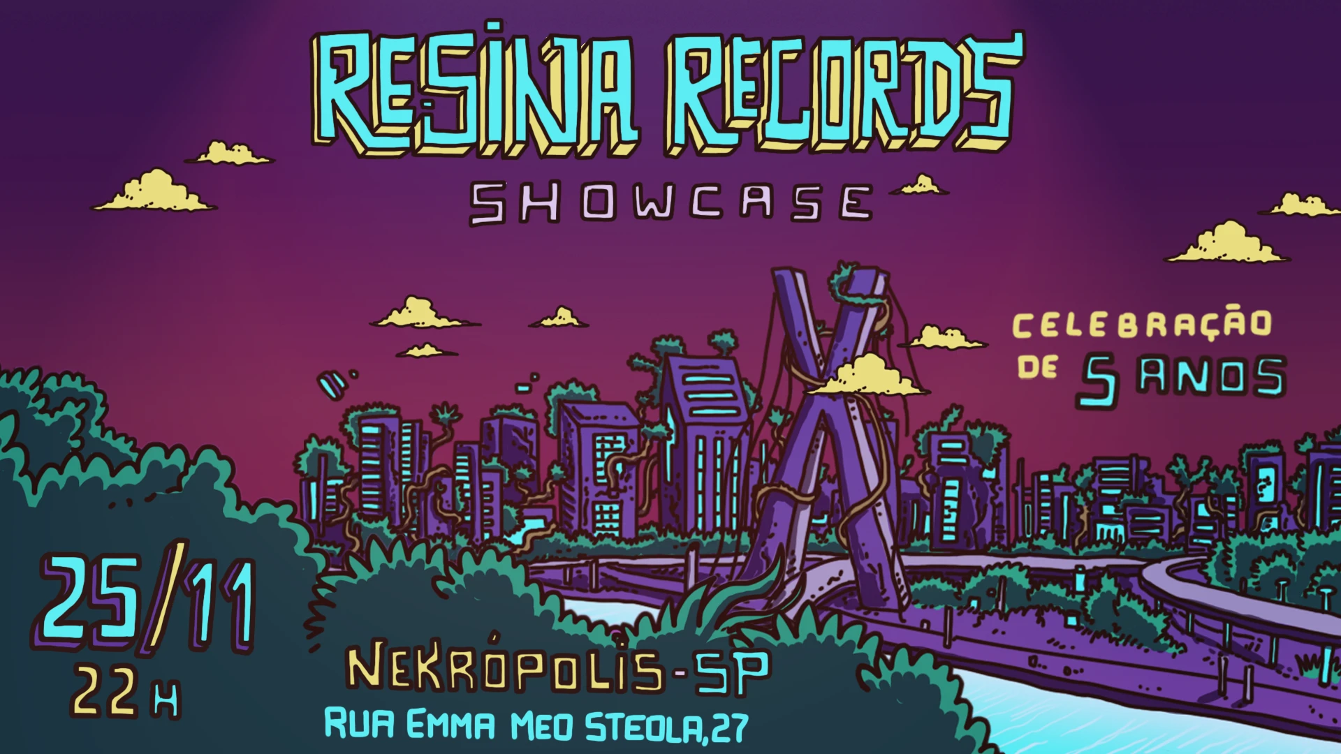 Resina Records Showcase: Celebração De 5 Anos