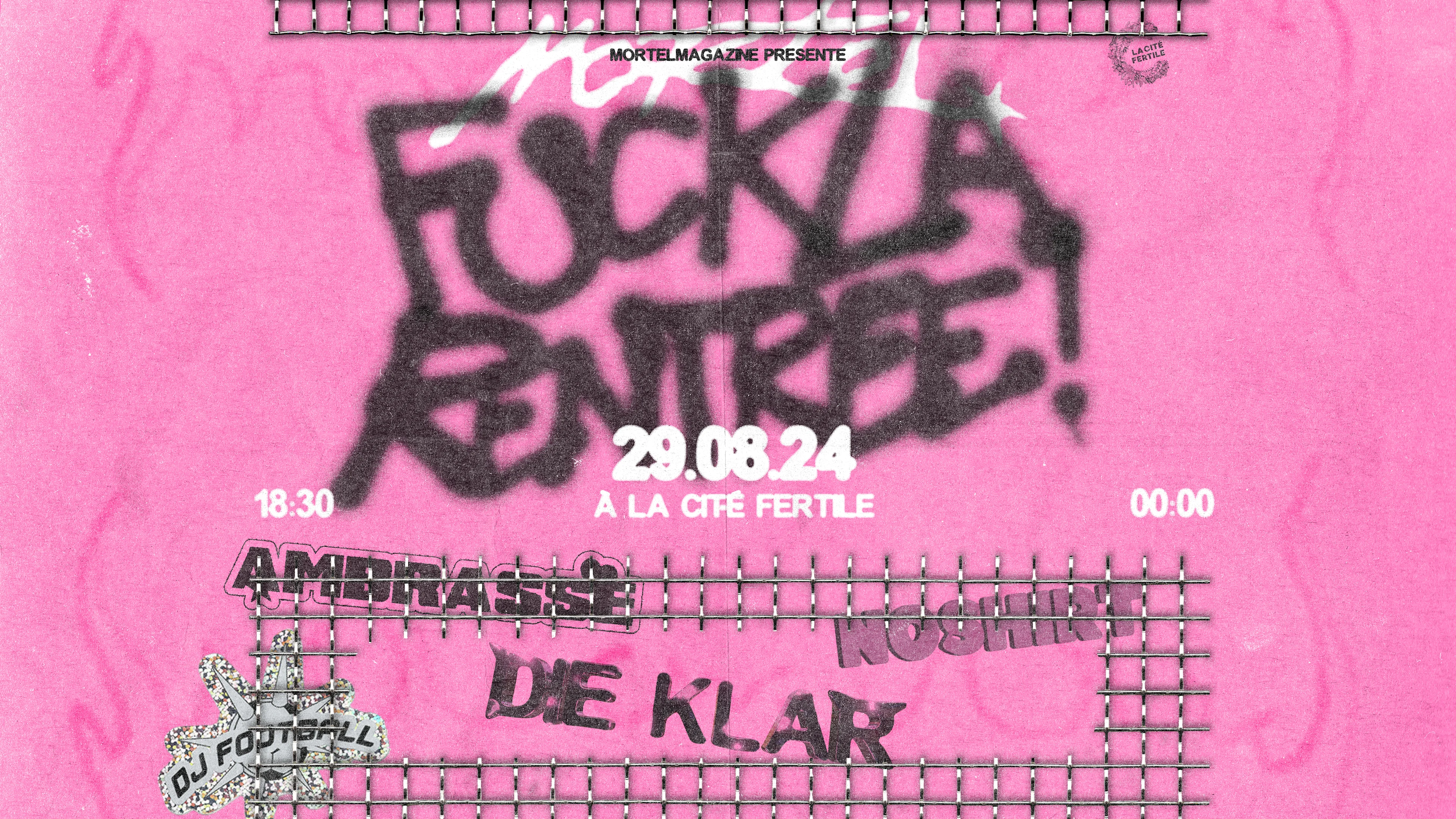 Fuck La Rentrée ! Par Mortel Magazine