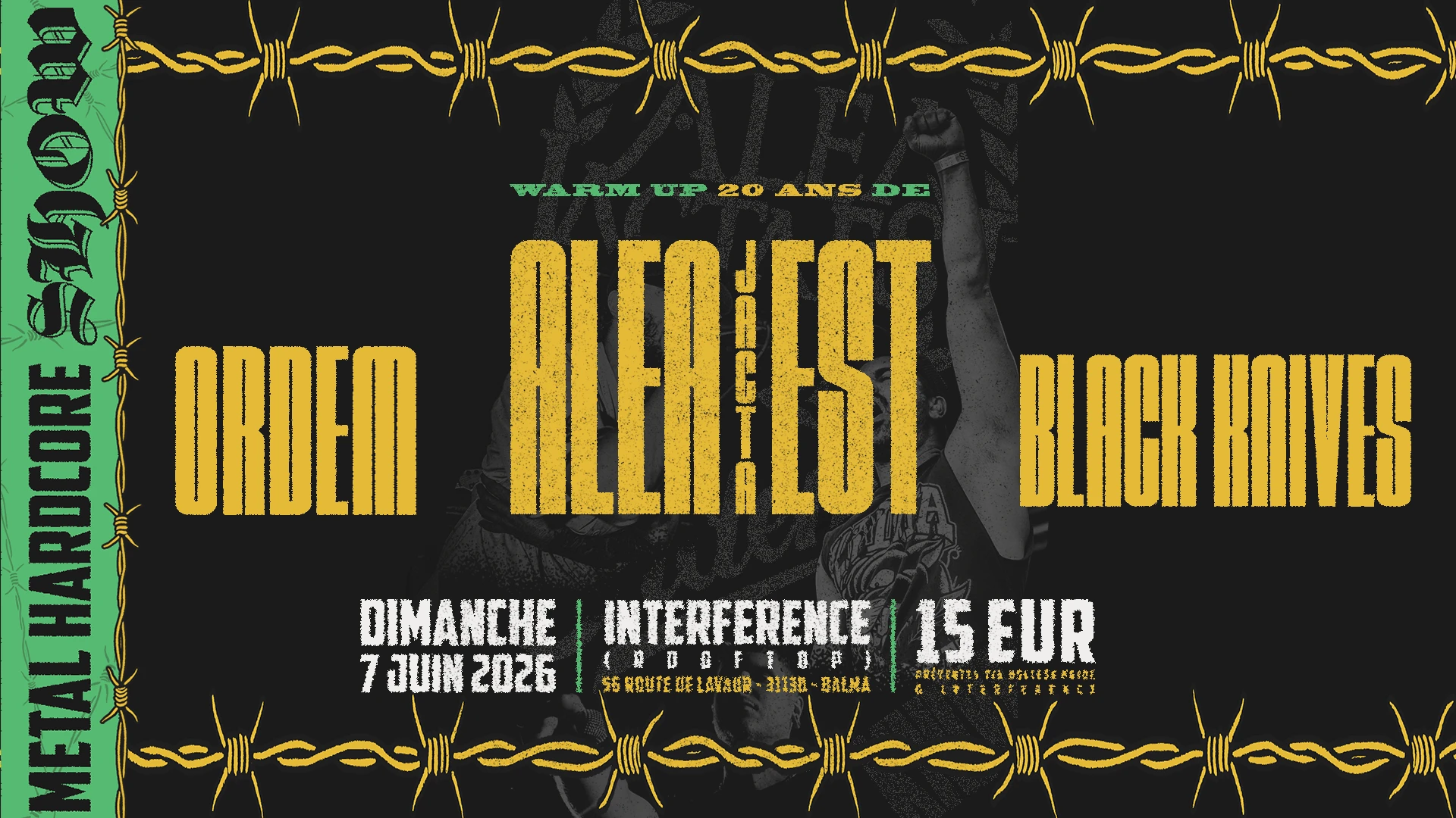 Alea Jacta Est + Black Knives + Ordem