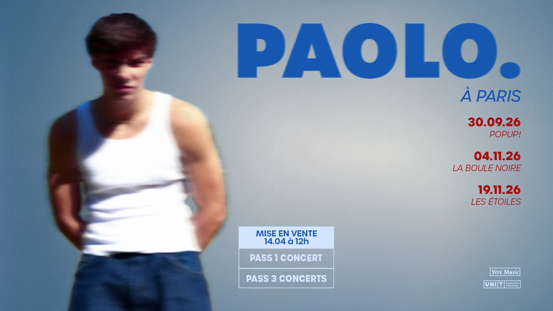 Paolo. À La Boule Noire