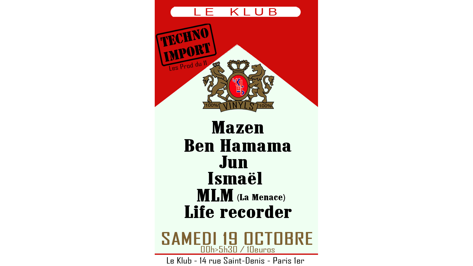 Techno Import X Le Klub