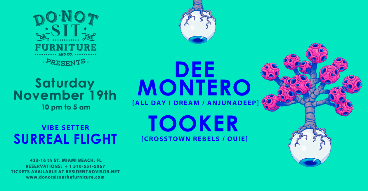 Dee Montero [All Day I Dream] + Tooker [Crosstown Rebels]
