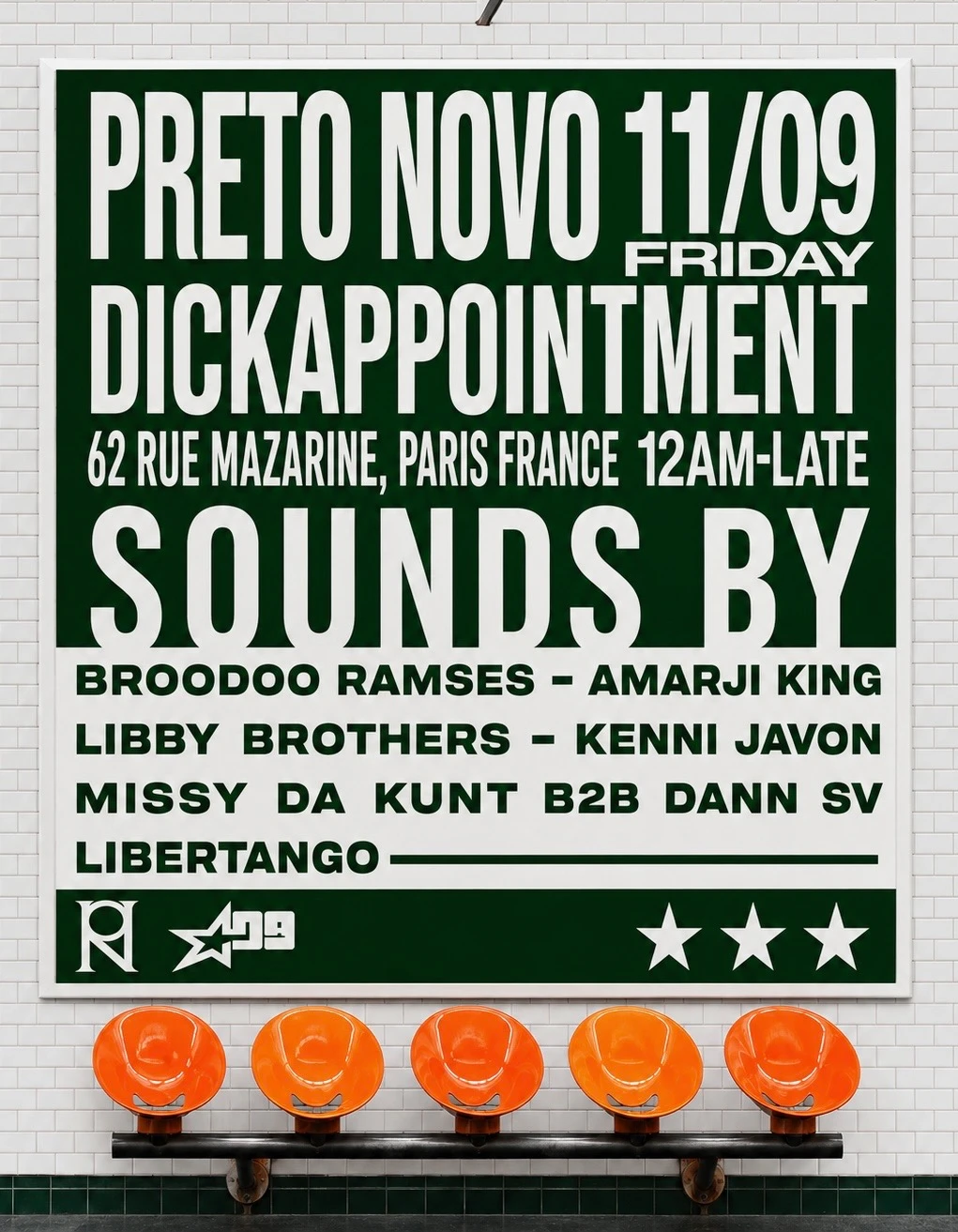 Preto Novo X D*Ck Appointment: Global Black Pride