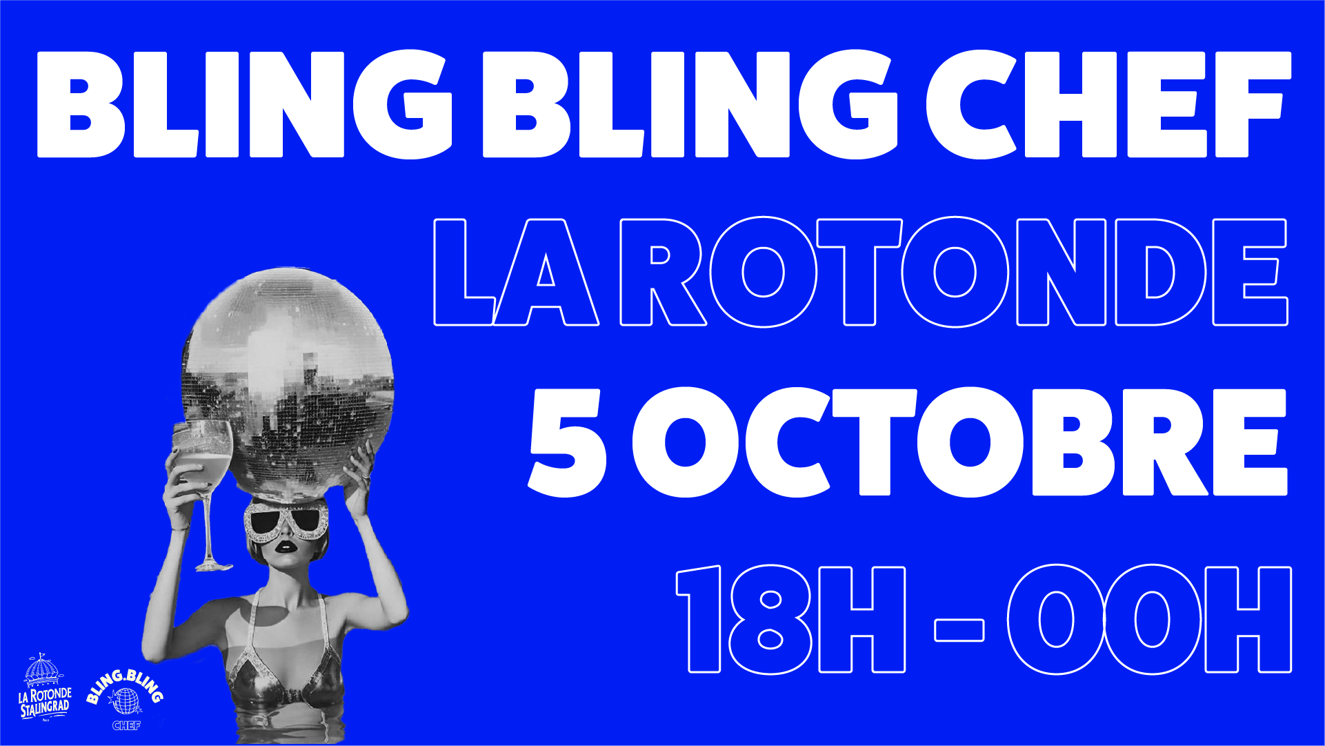 Bling Bling Chef : Createurs.Rices & Dj's - Free Entrance