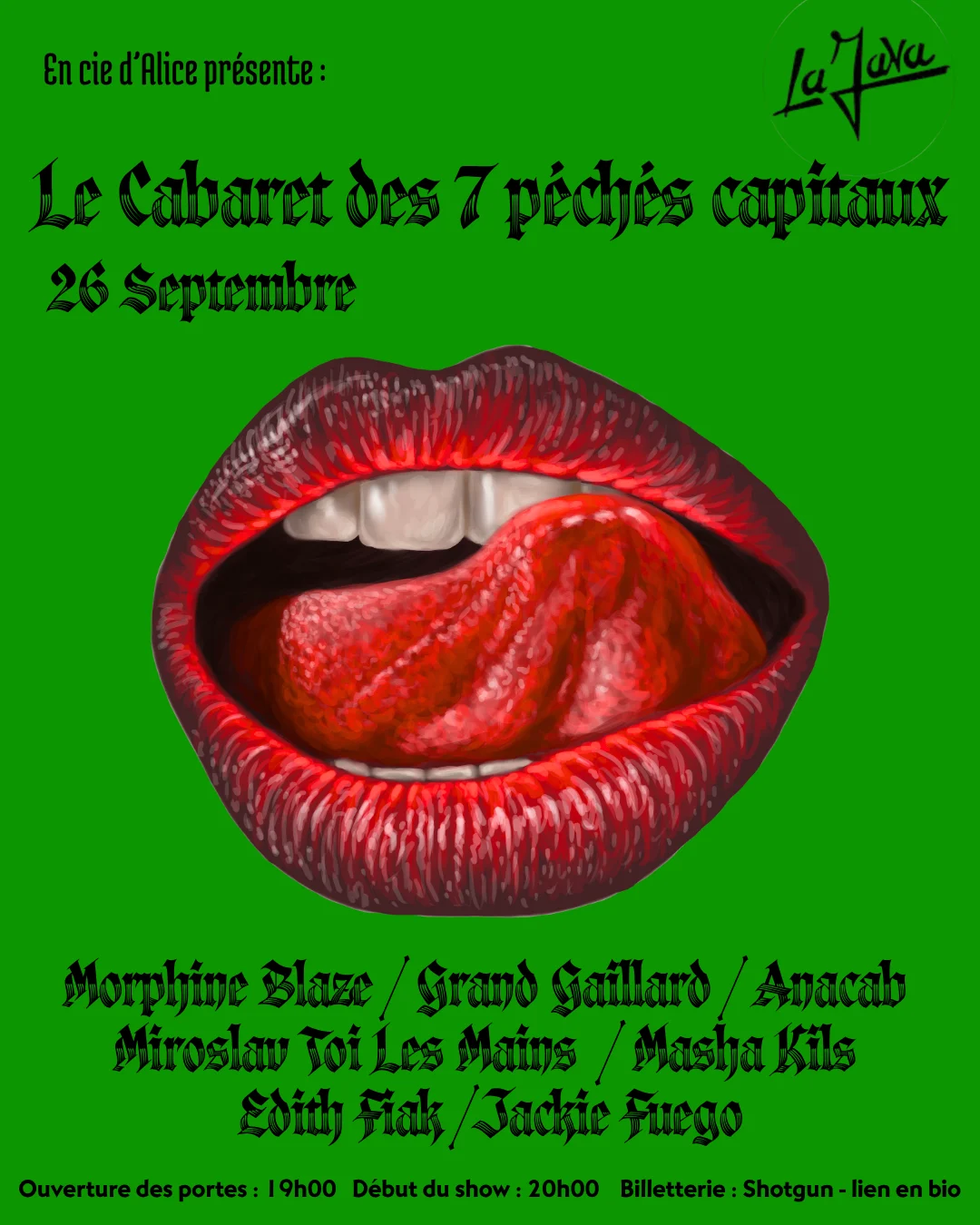 Le Cabaret Des 7 Péchés Capitaux