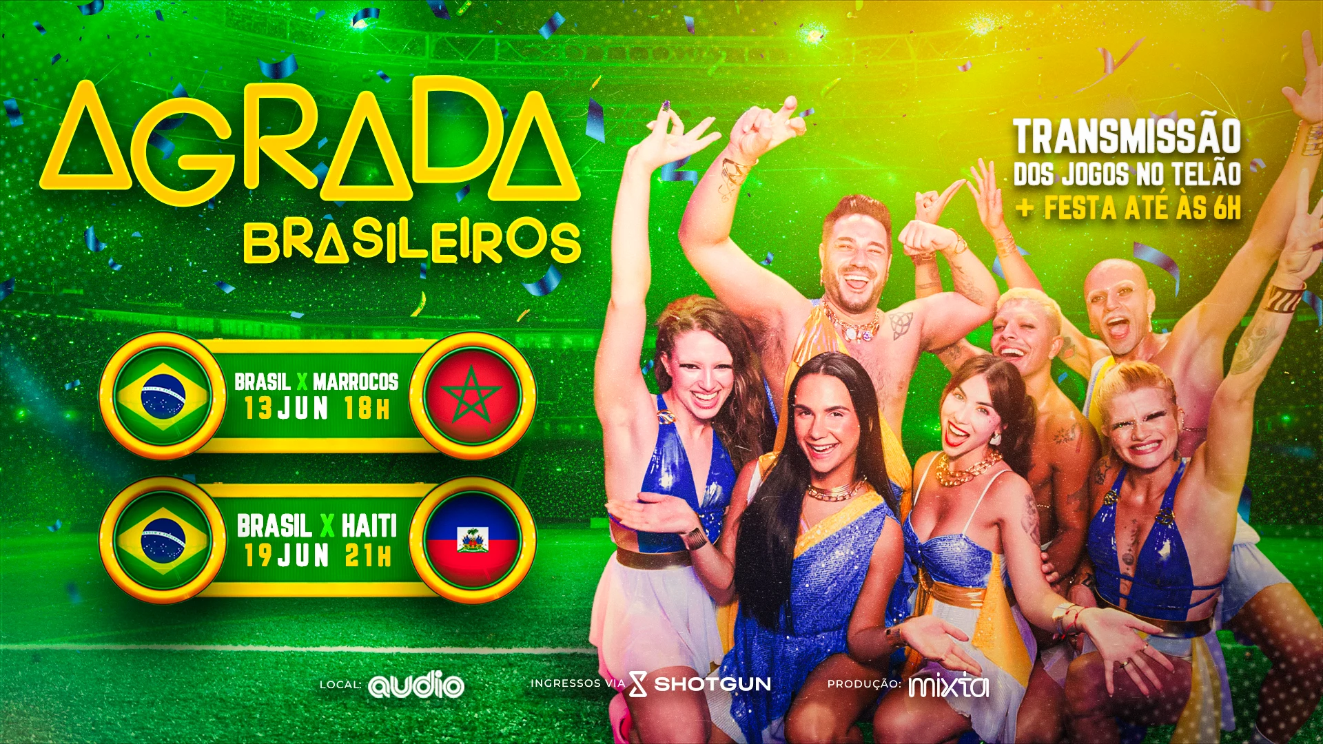 Agrada Brasileiros - Copa