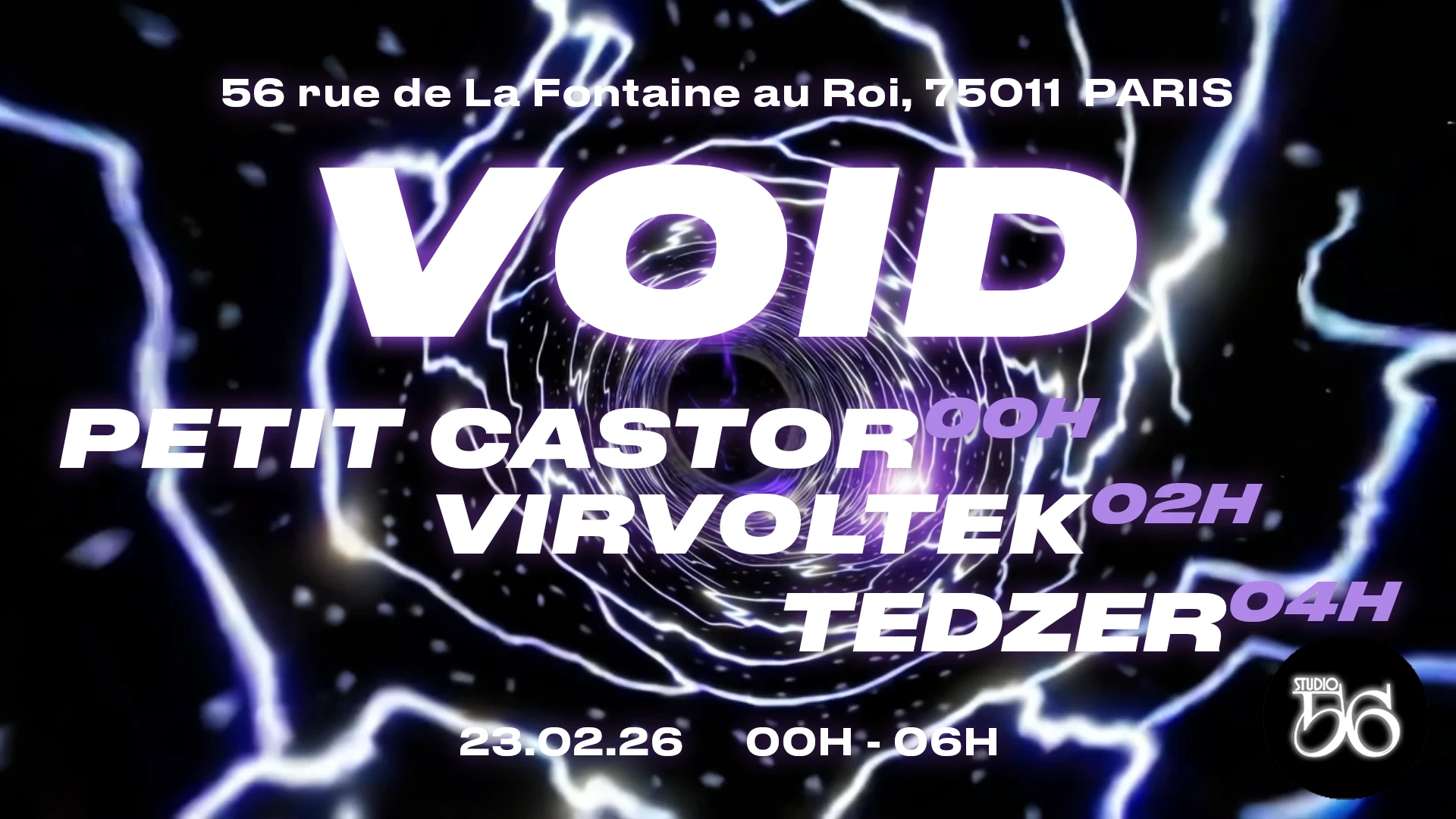 Void W/ Petit Castor , Virvoltek , Tedzer