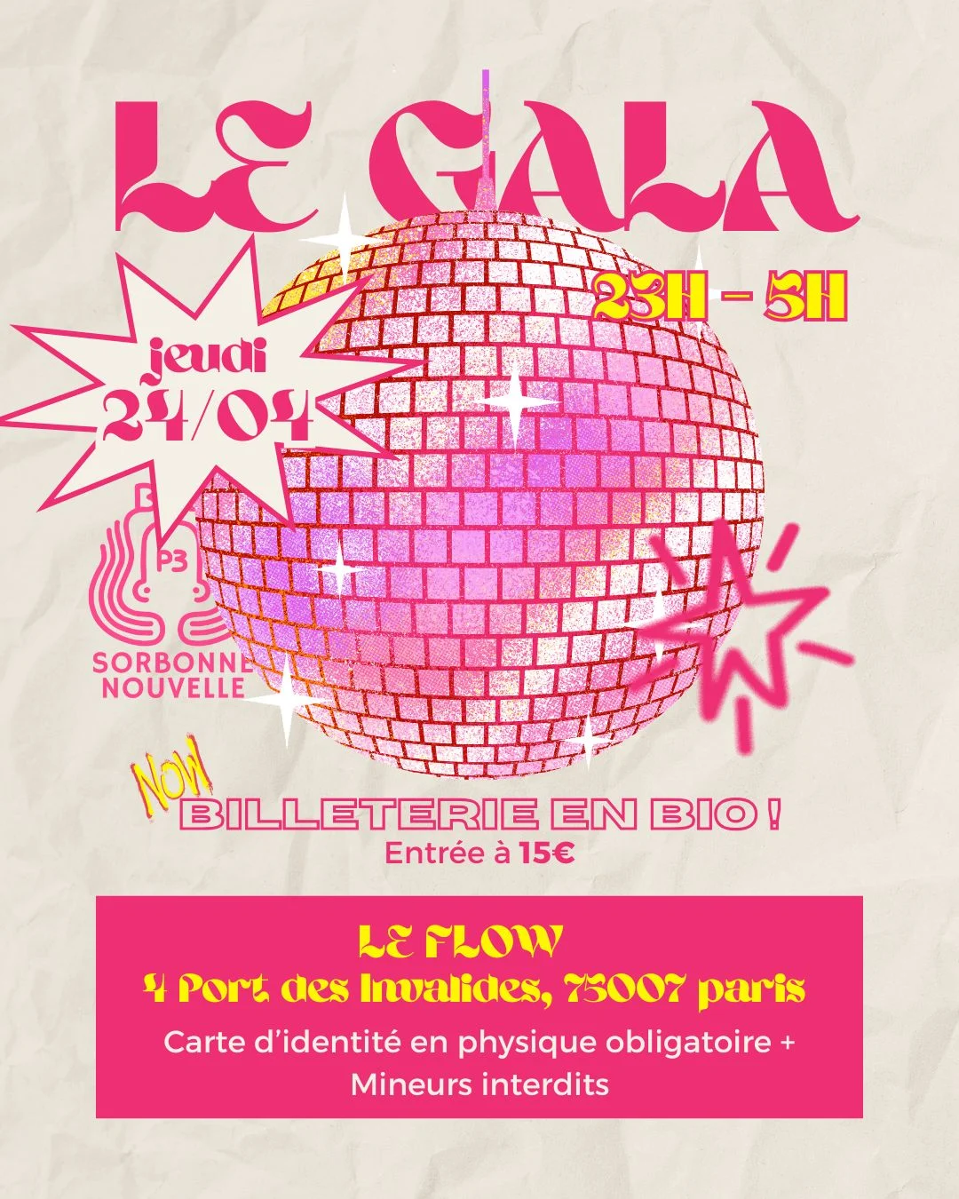 Gala De Fin D'année Paris 3 2025