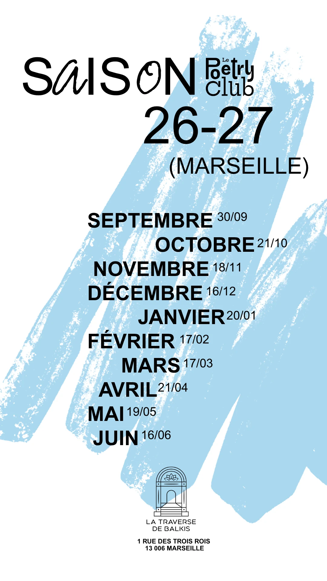 Le Poetry Club Marseille - 21/10