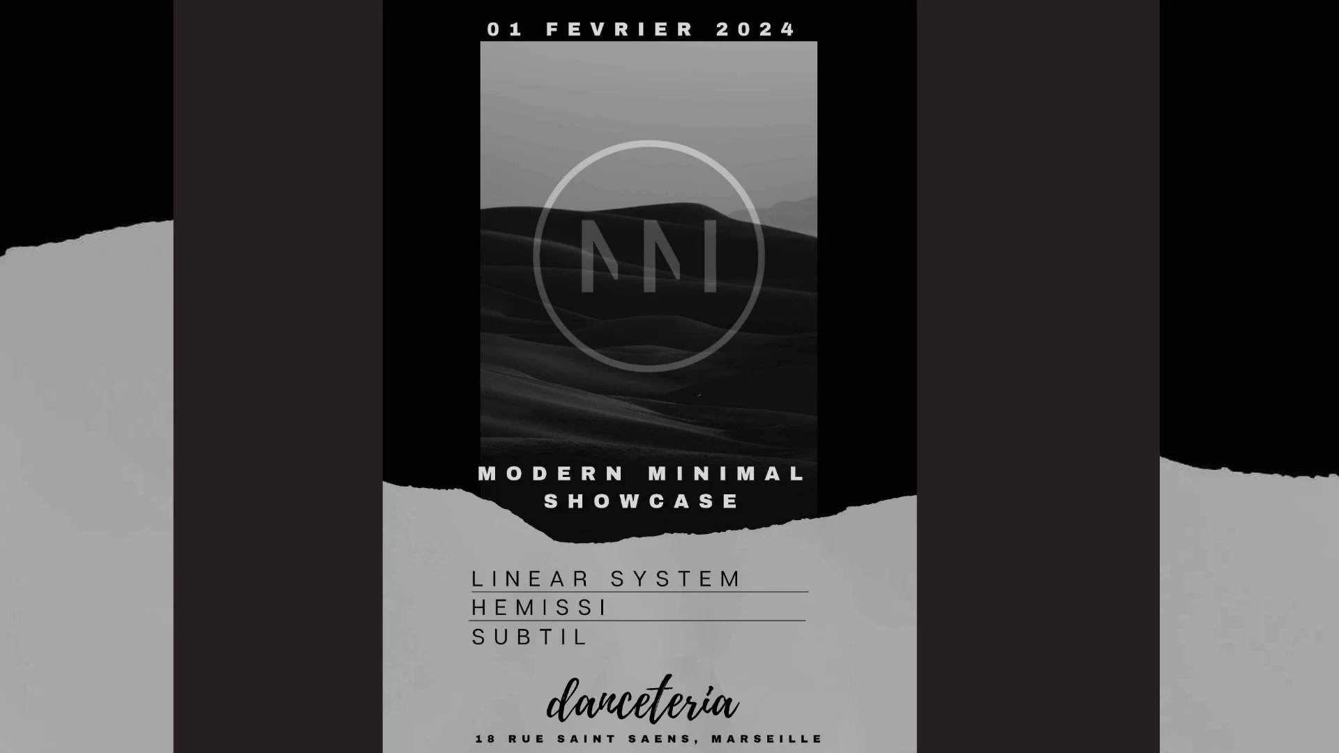 Modern Minimal Showcase W/ Linear System & Guests