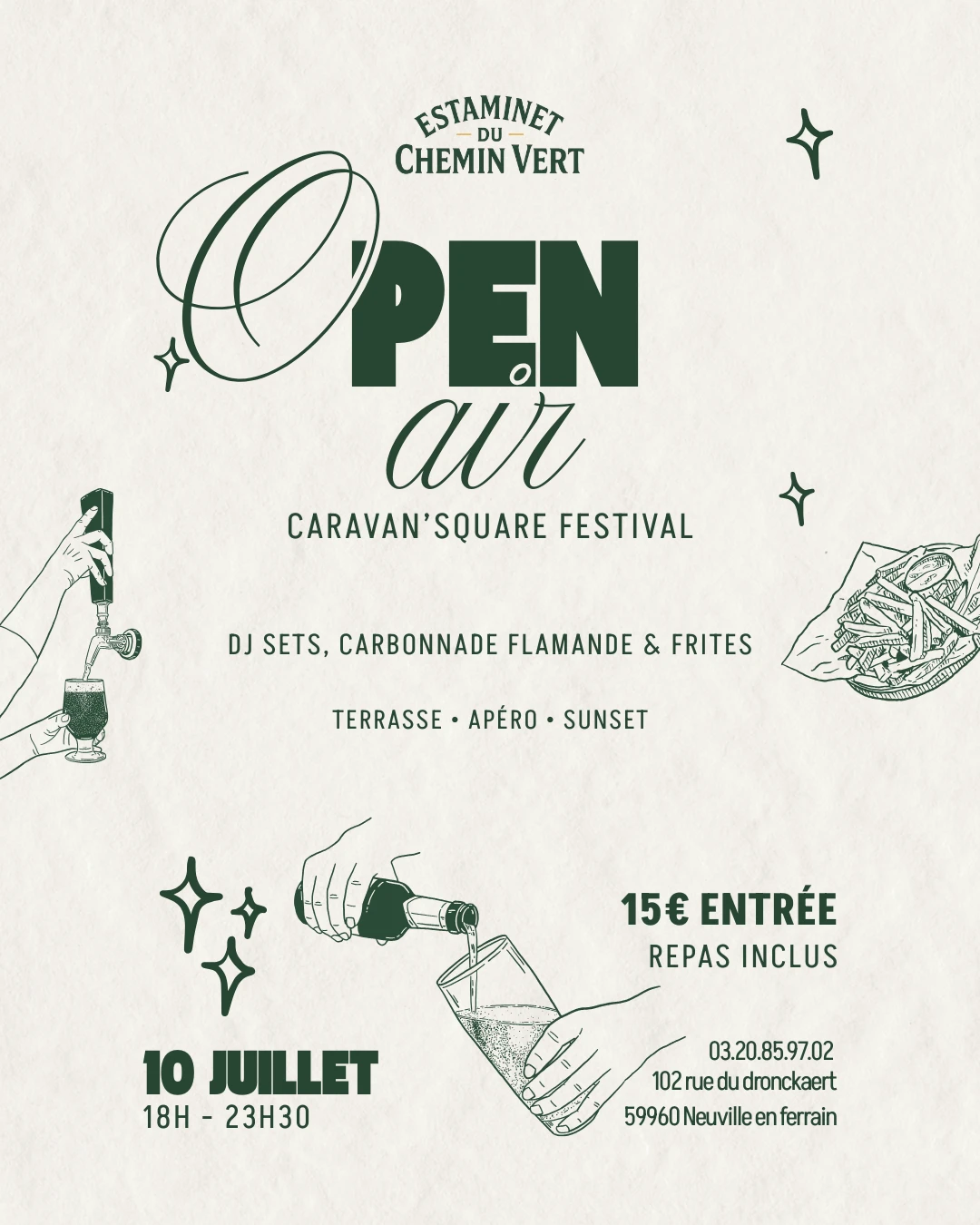 Open Air – Estaminet Du Chemin Vert