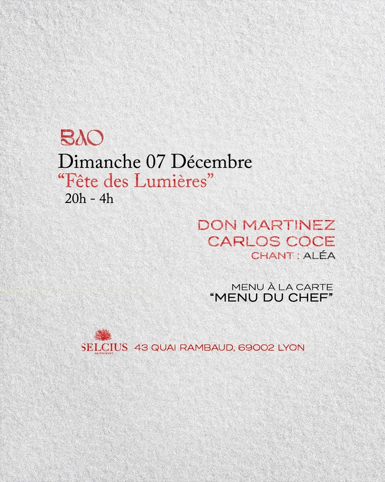 Bao Brunch X Selcius