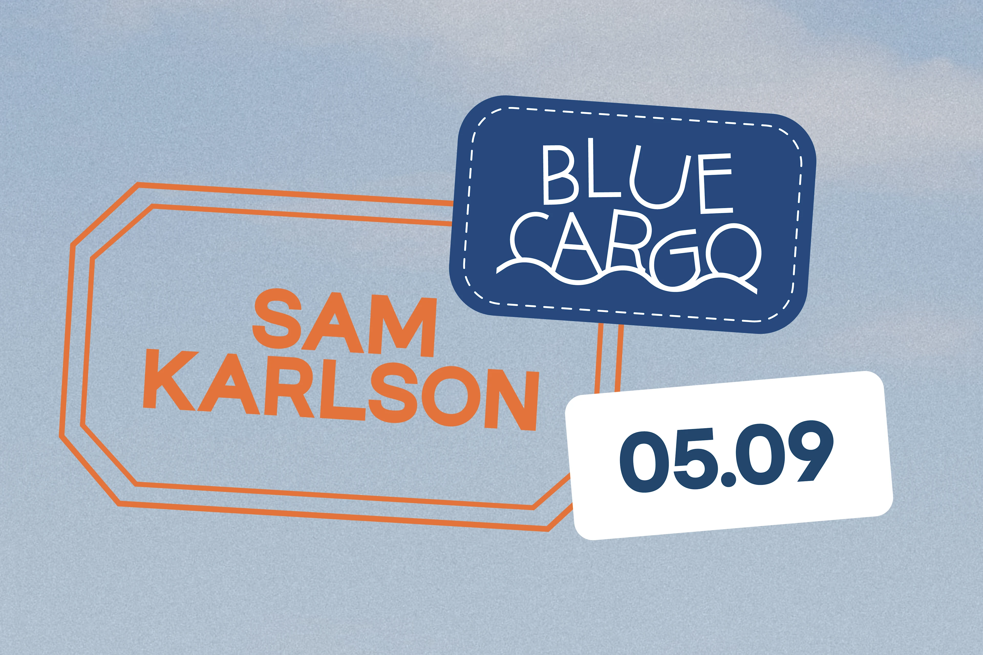 Saturday Night : Le Blue Cargo Invite Sam Karlson