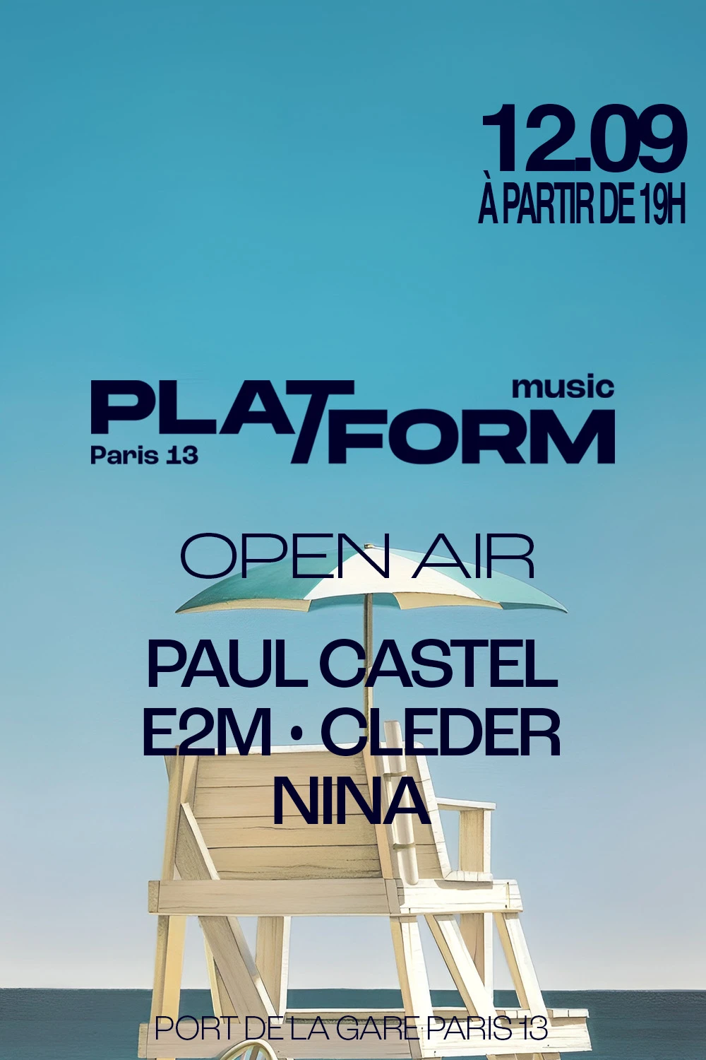 Open Air (Free) • Plat/Form • Paul Castel, E2m, Cleder, Nina