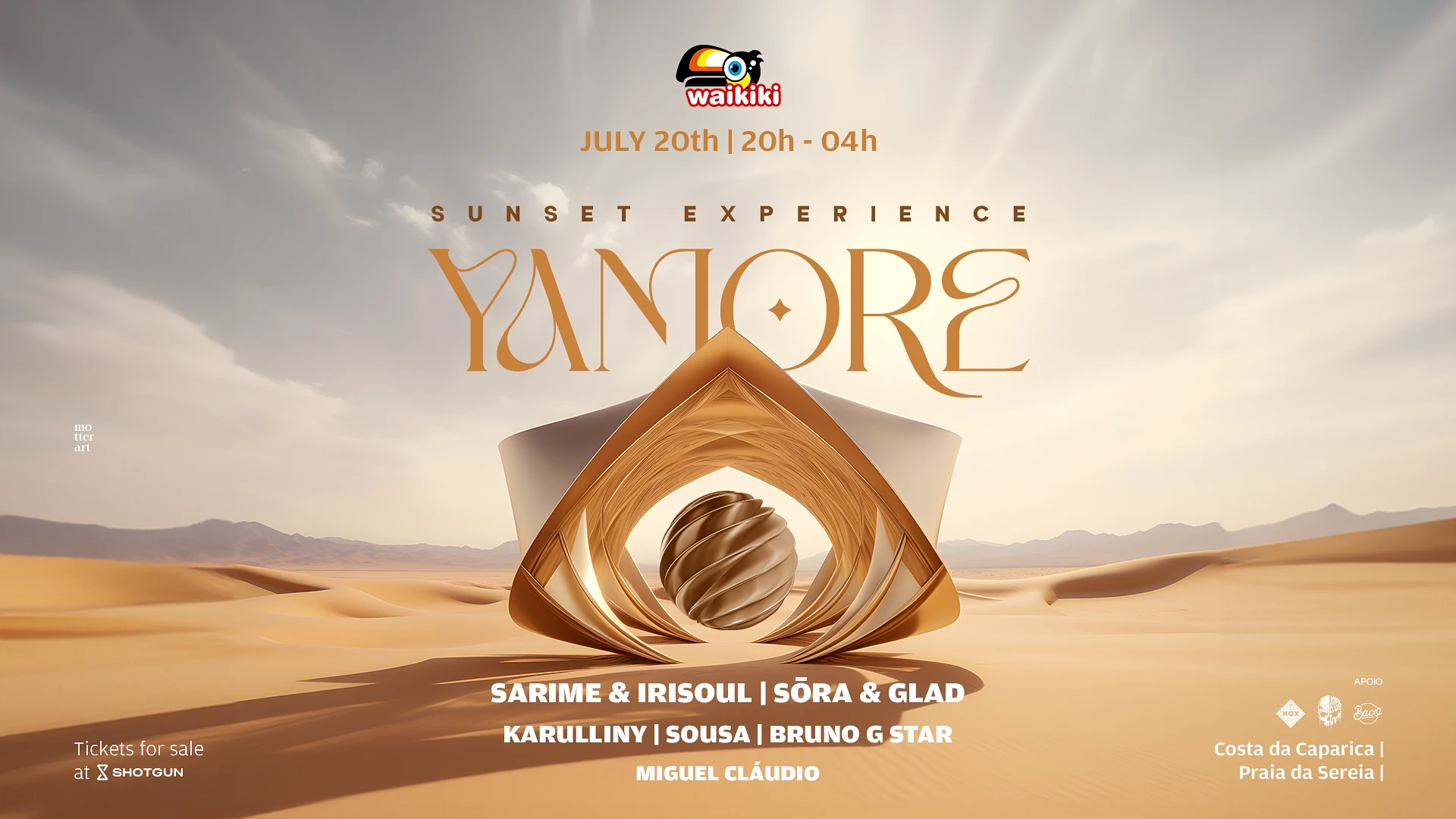 Yamore X Waikiki | Sunset Experience July 20th